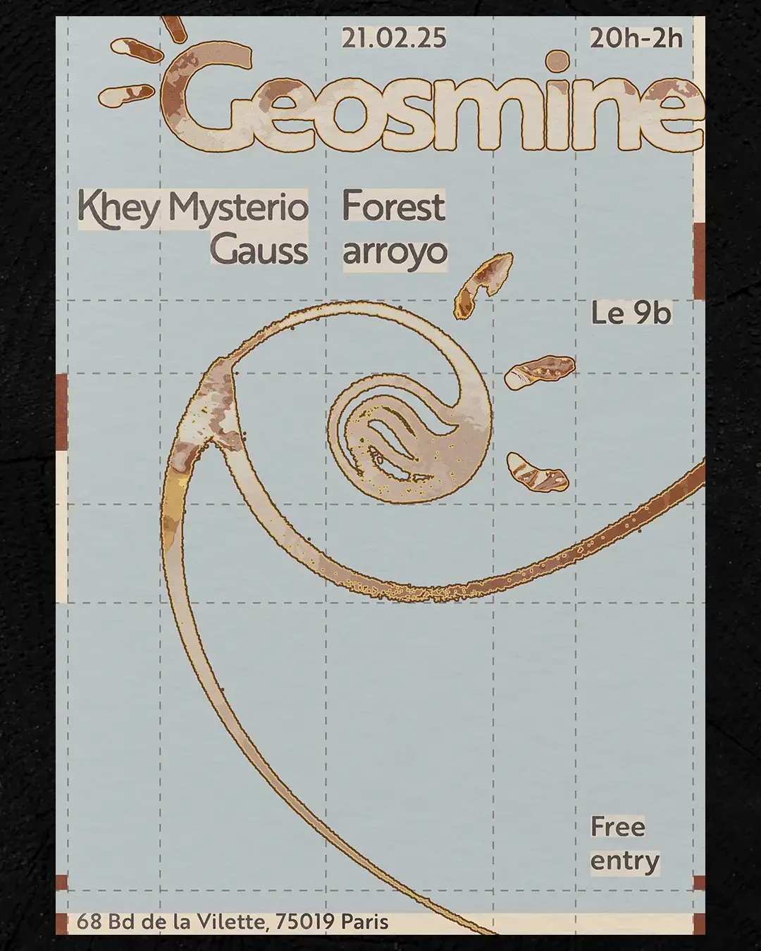 Geosmine Invites Khey Mysterio @Le 9b