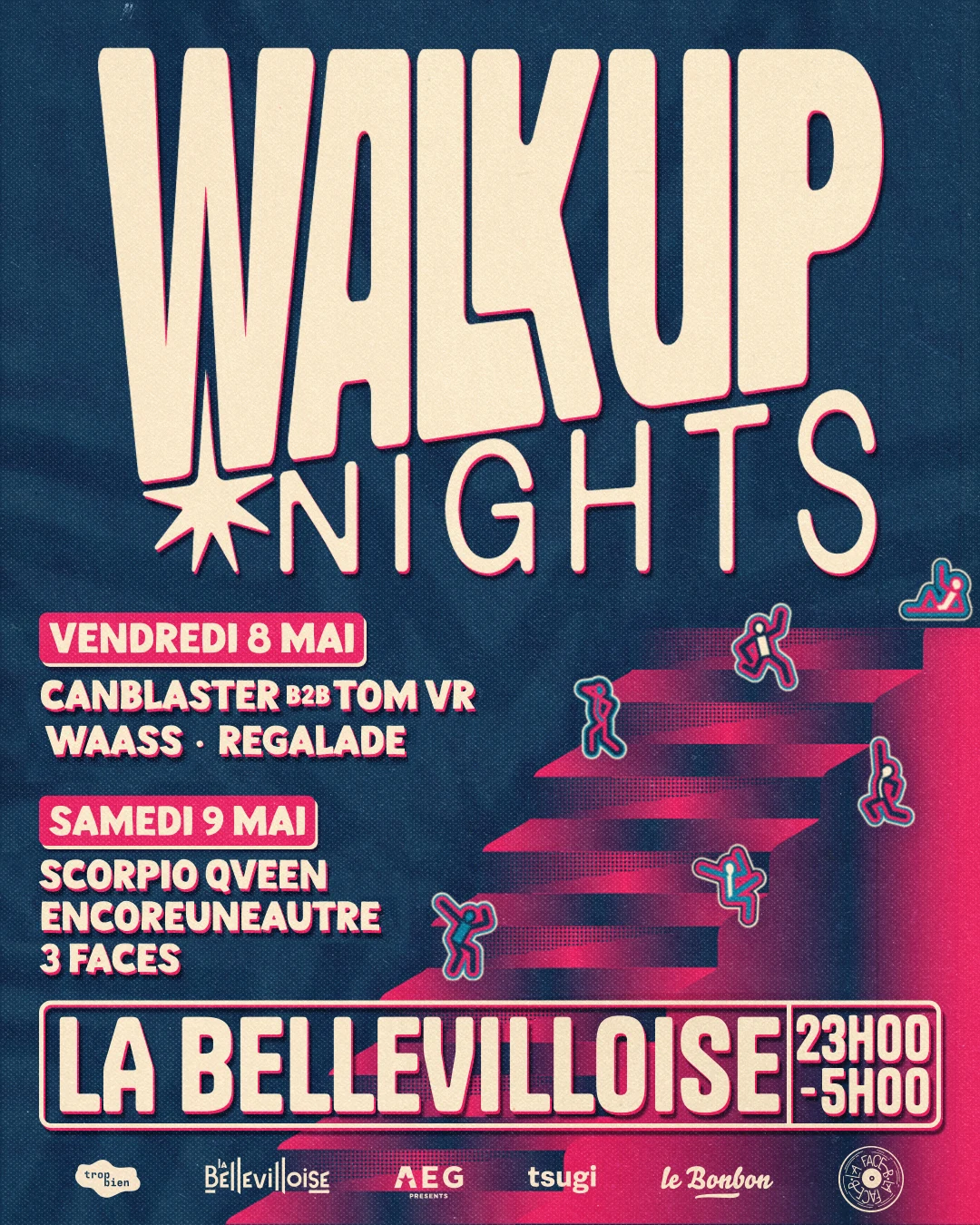Walk Up Nights | 8 & 9 Mai 2026