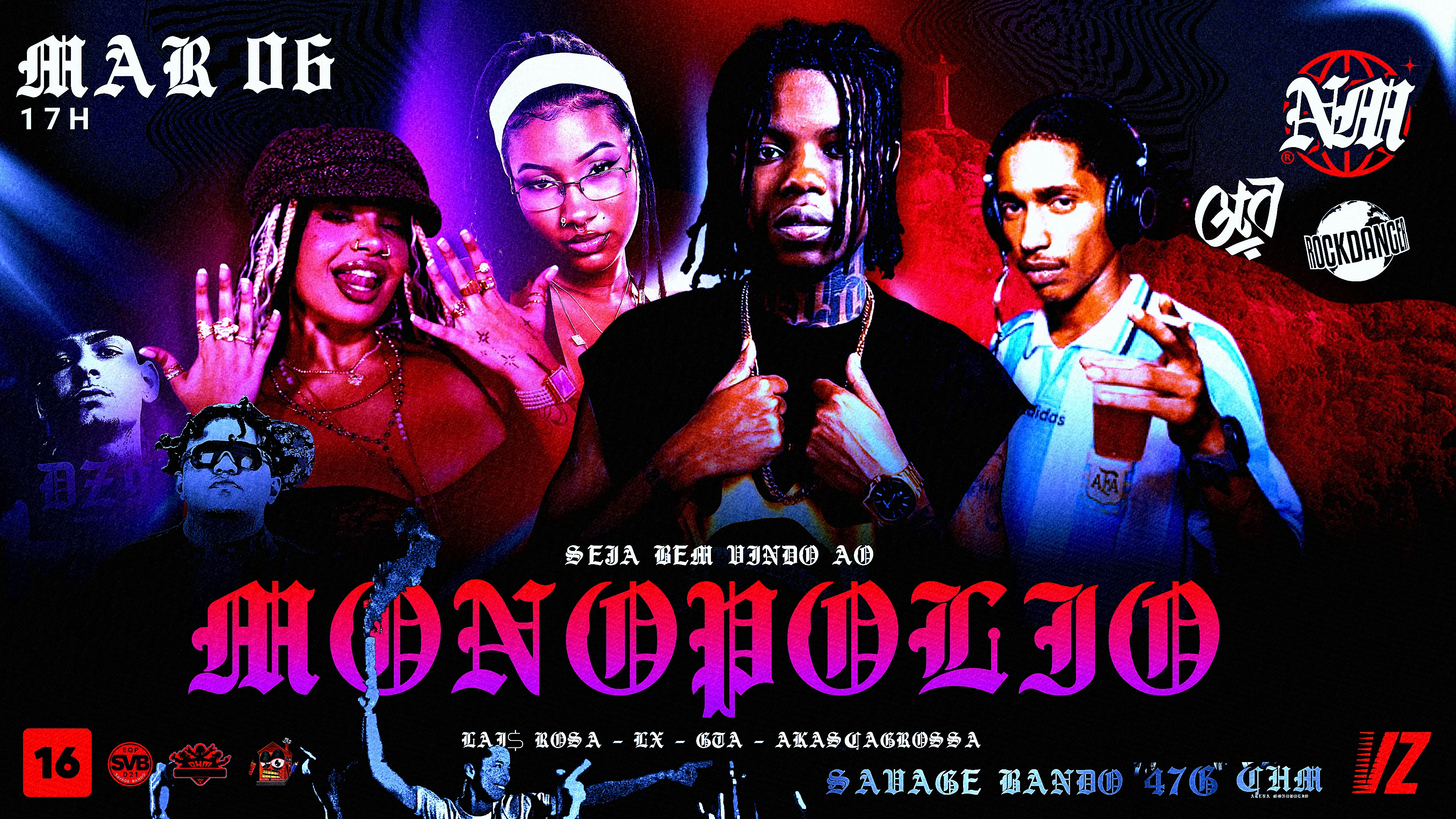 Bem Vindo Ao Monopólio: Lais Rosa, LX & Gta No Vidigal!