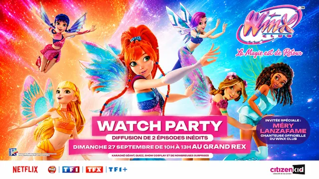 🧚‍♀️ Winx Club : The Magic Is Back Au Grand Rex ✨