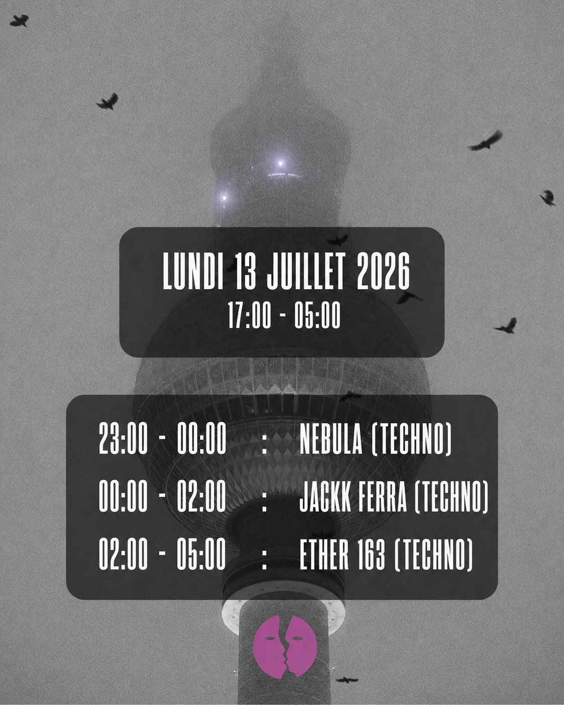 13.07.2026 @ Liebe Bar (Veille De Jour Ferie)