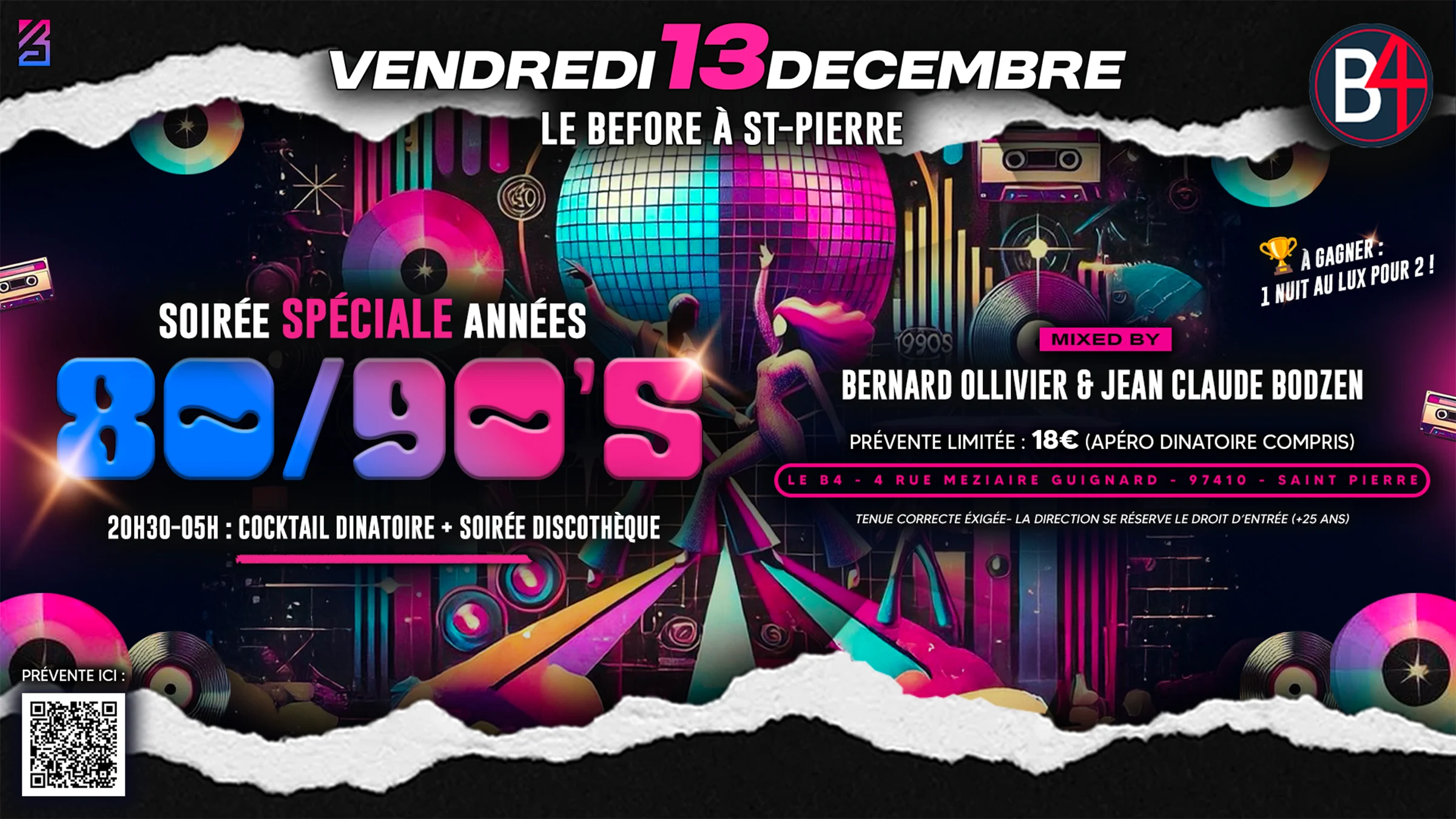 Soirée Spéciale Année 80/90's