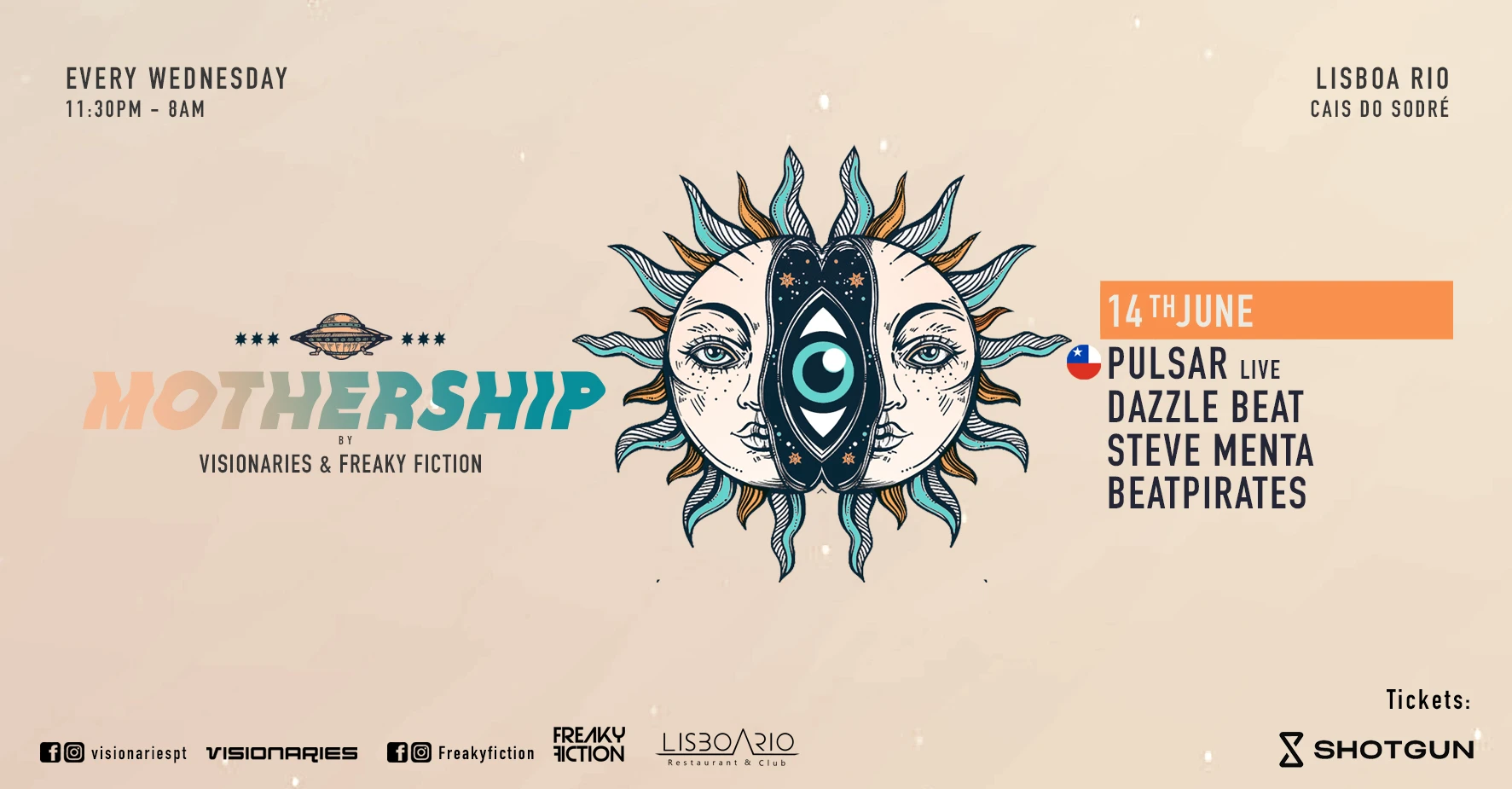 Mothership By Visionaries & Freaky Fiction - 14th June