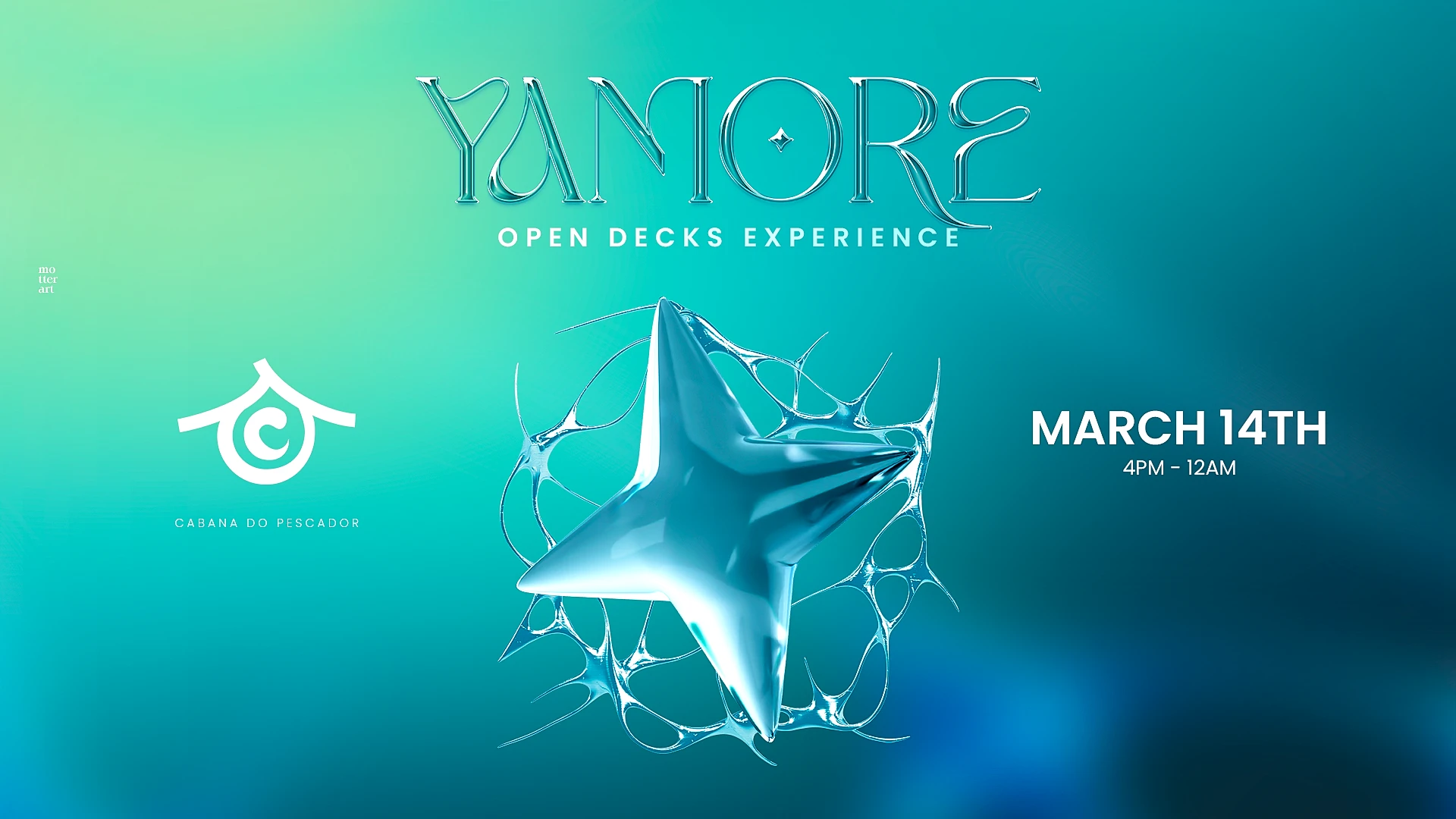Yamore X Cabana March 14th | Open Decks Experience
