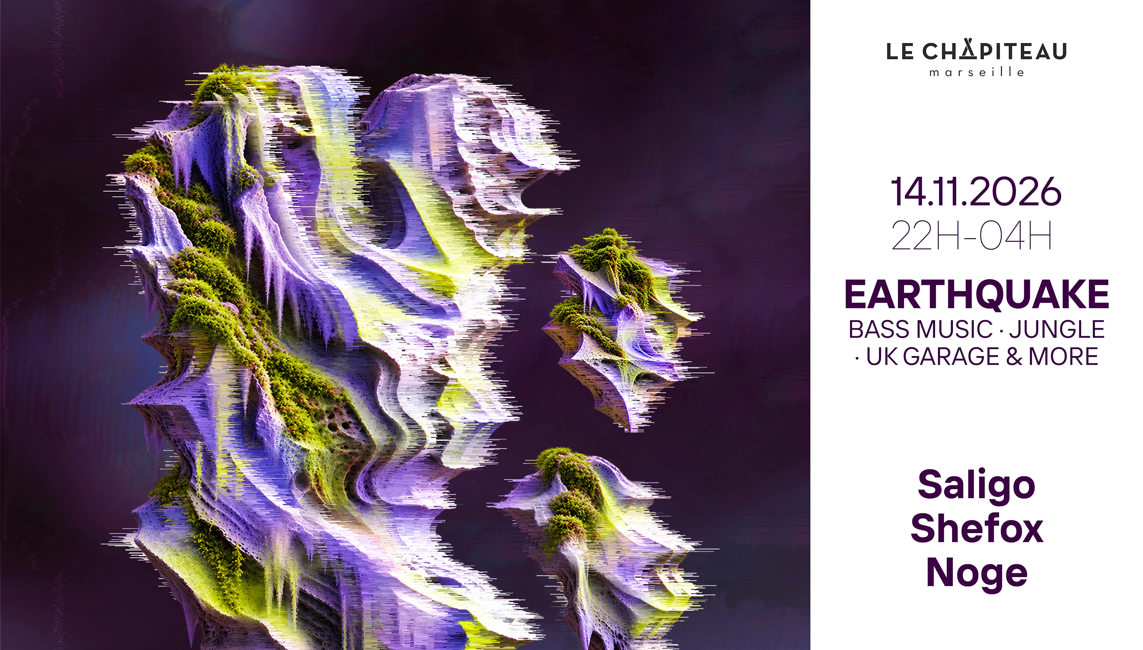 Earthquake W/ Saligo, Noge & Shefox