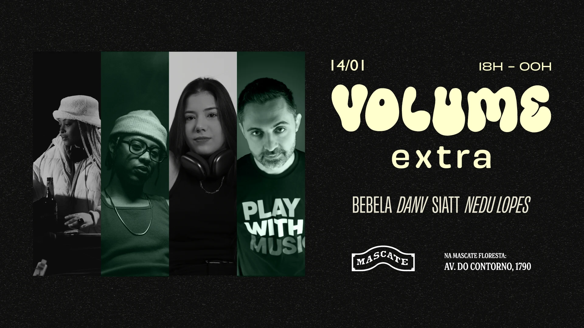 Volume Extra Na Mascate 2° Edição