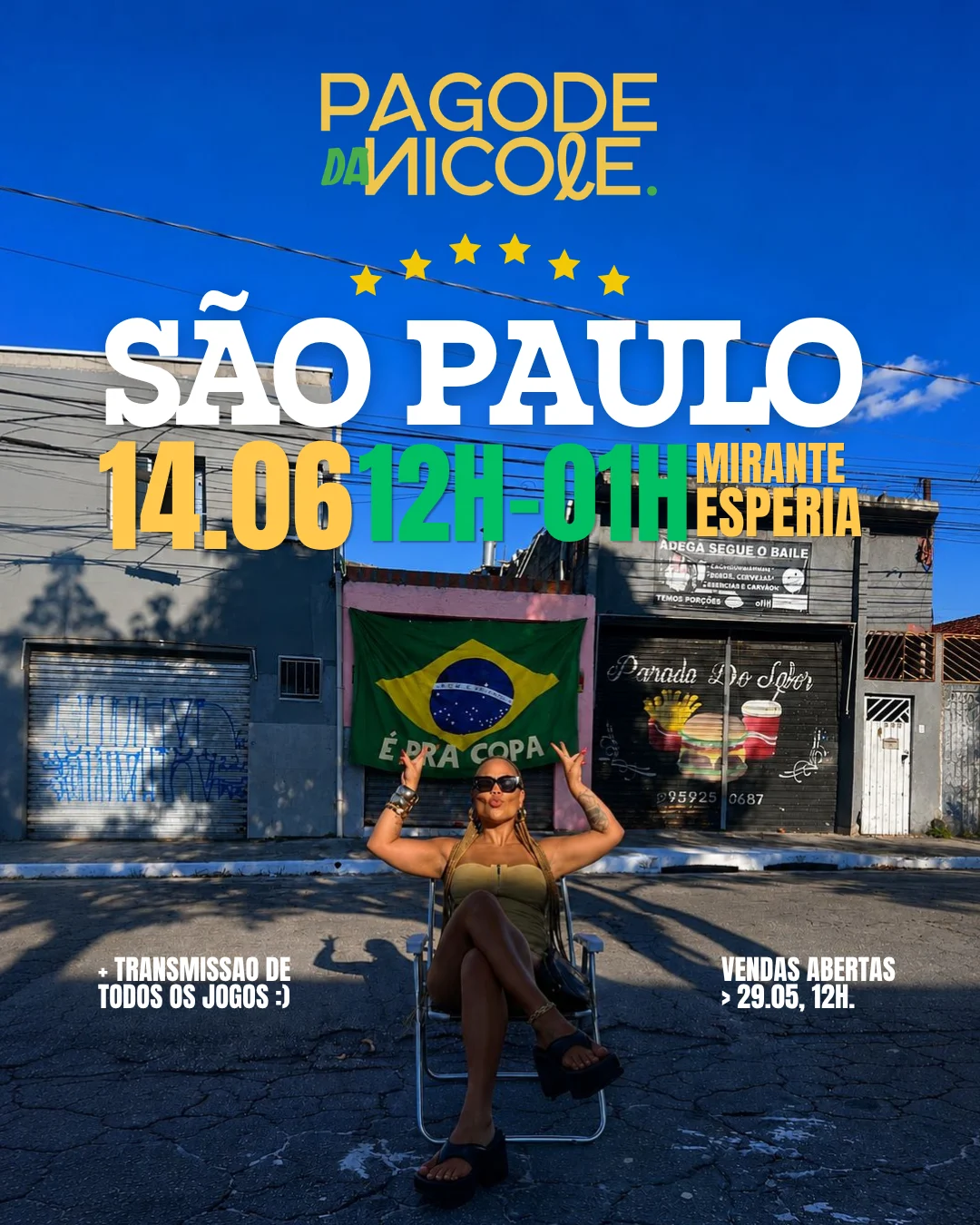 Pagode Da Nicole | Especial Copa Do Mundo