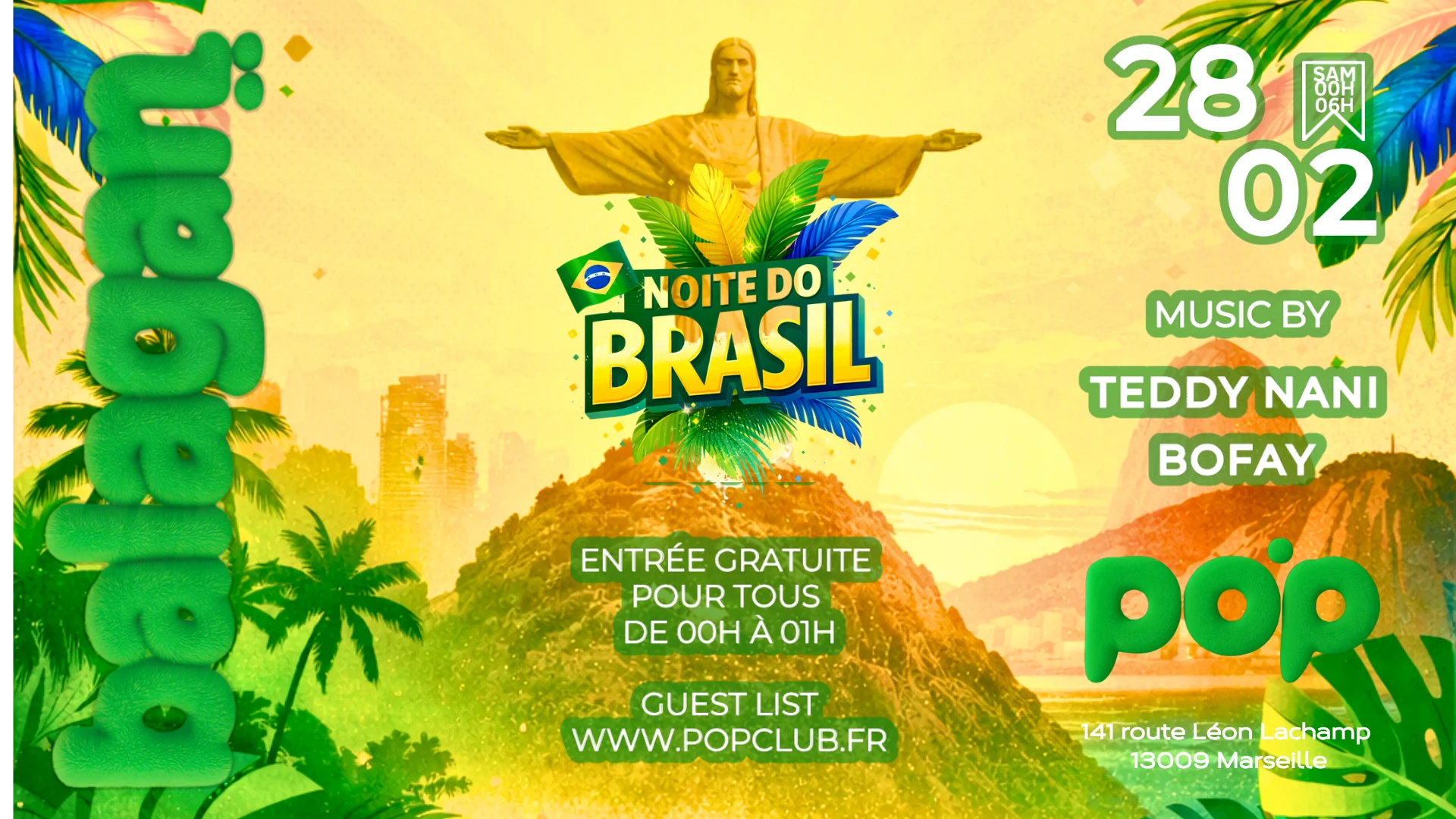 Samedi 28 Février 2026 - Noite Do Brasil - Bofay-Teddy Nani
