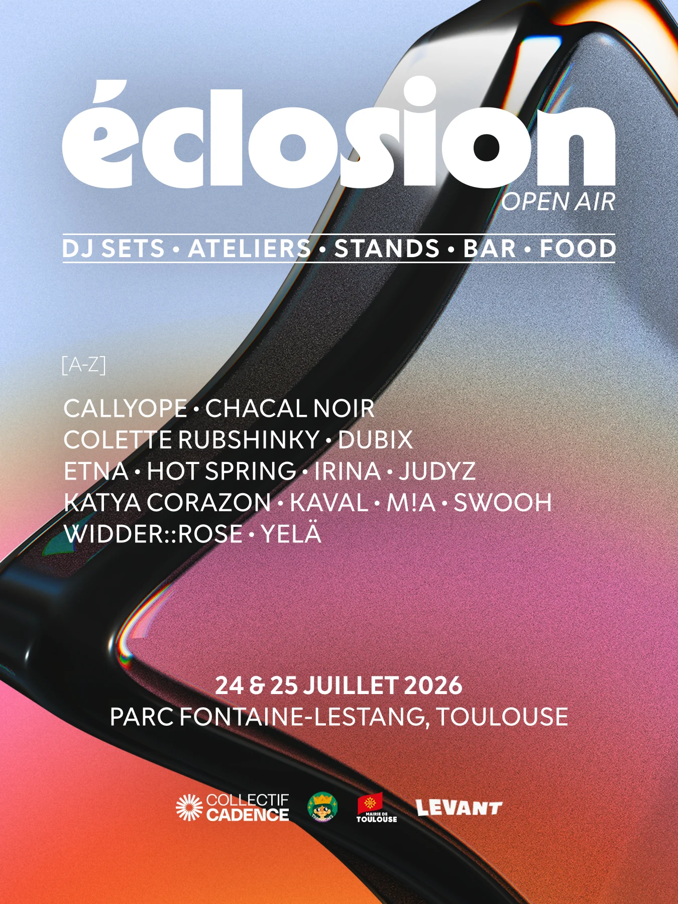 Éclosion • Open Air Toulouse • 2026