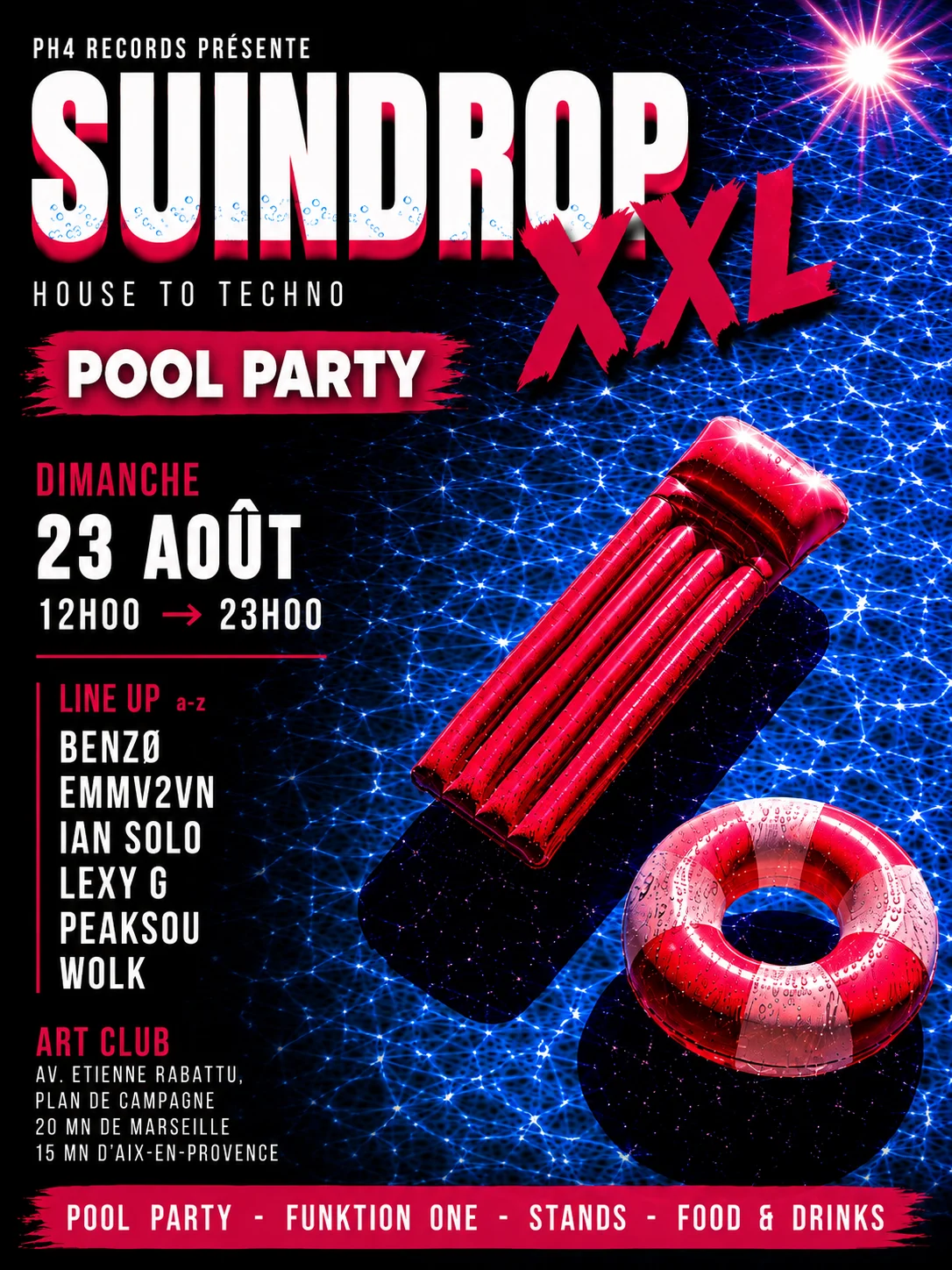 Ph4 Records Présente : Sundrop Xxl II — Pool Party