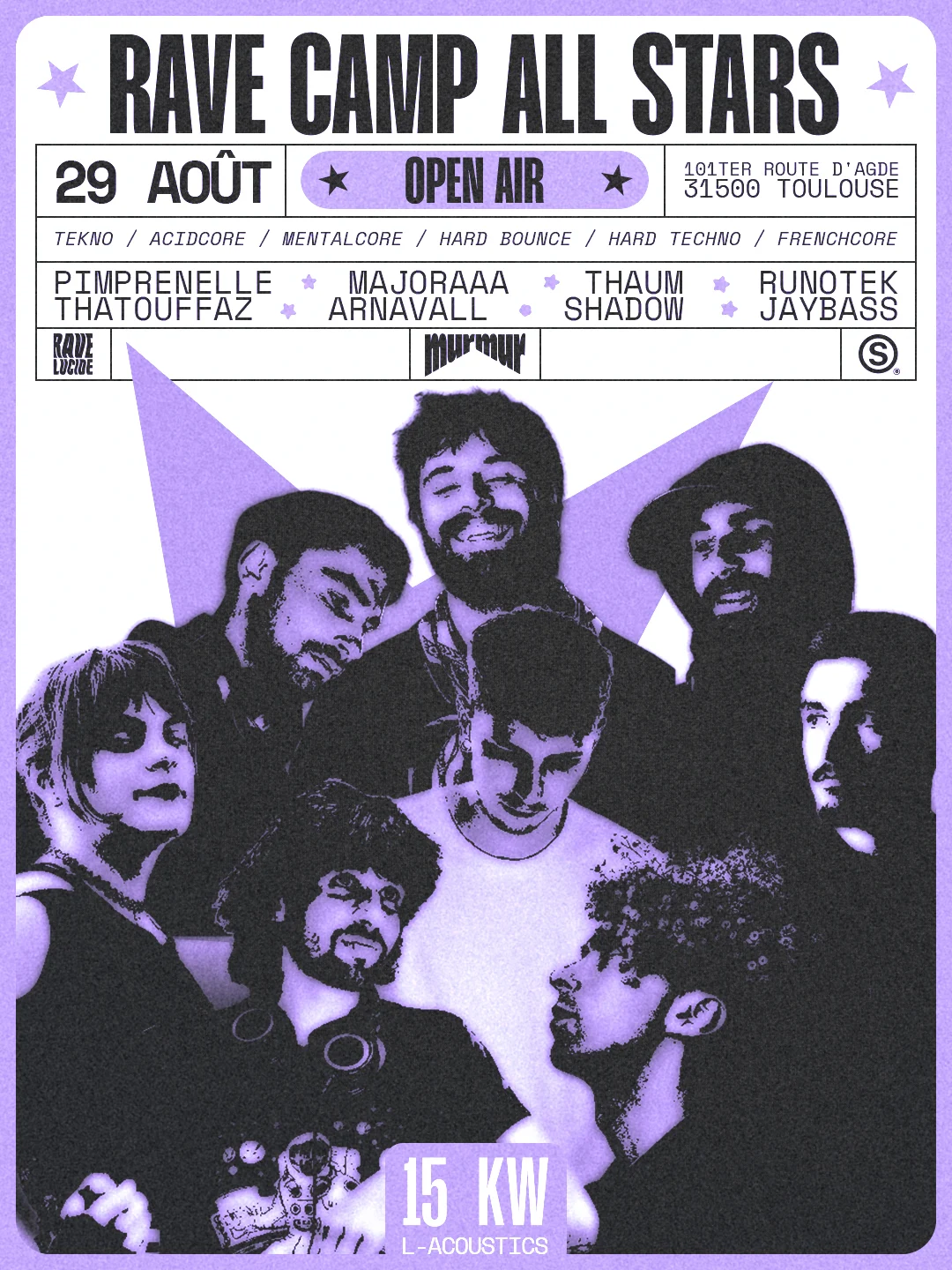 Rave Camp All Stars - Open Air