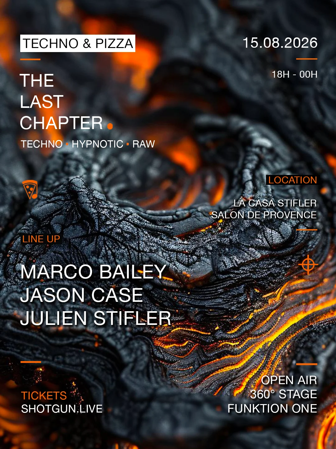 Techno & Pizza • Marco Bailey • Salon De Provence