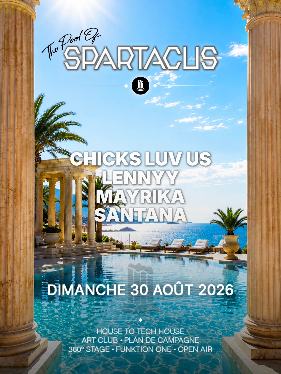 The Pool Of Spartacus • Chicks Luv Us • Plan De Campagne