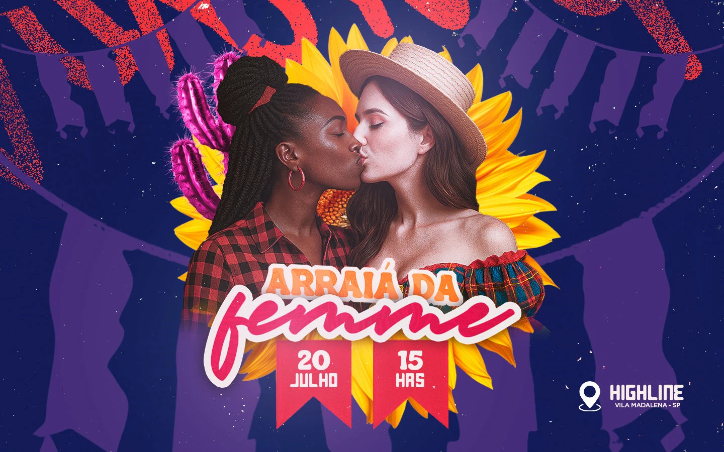 Arraiá Da Femme | 20 De Julho | Festa Lésbica | São Paulo
