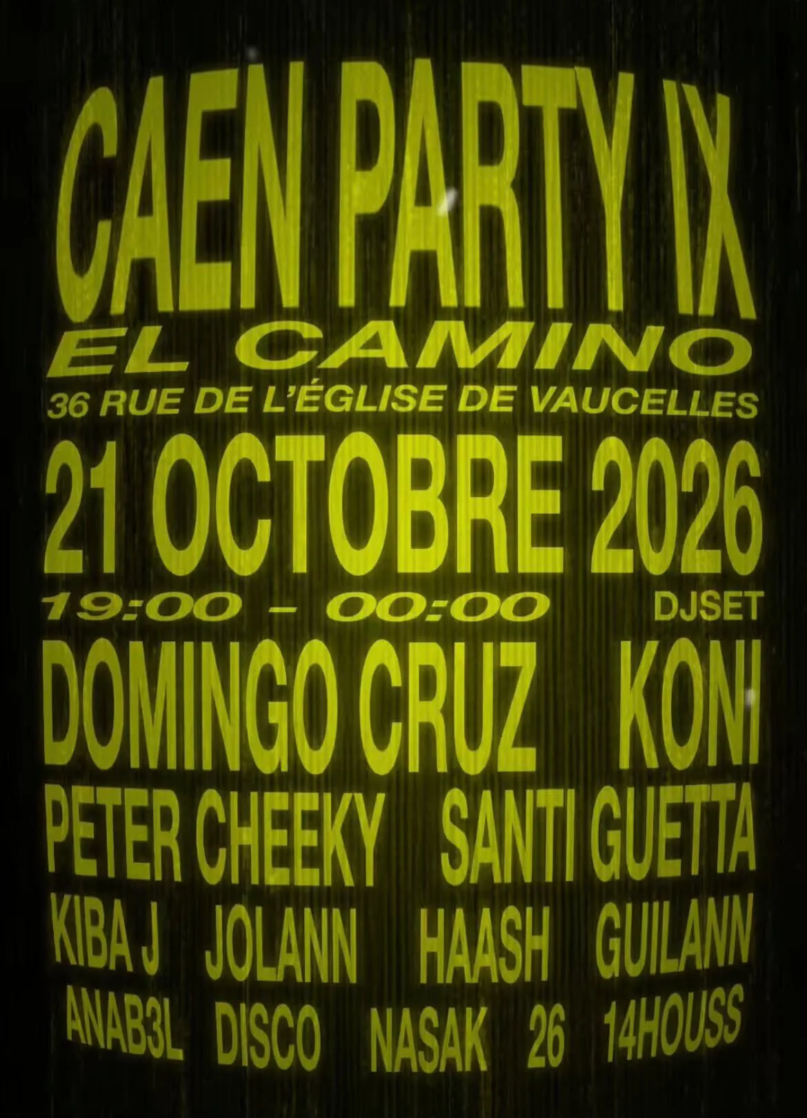 Caen Party IX