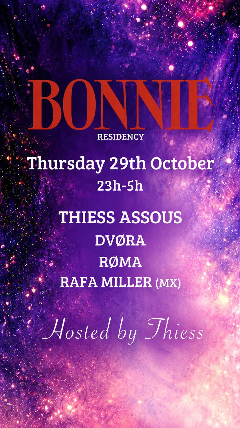 Hosted By Thiess At Bonnie : Twelfth Edition