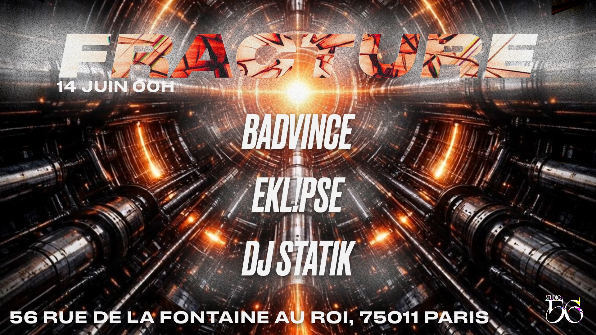 Fracture W/ Badvince, Ekl!Pse  , Dj Statik