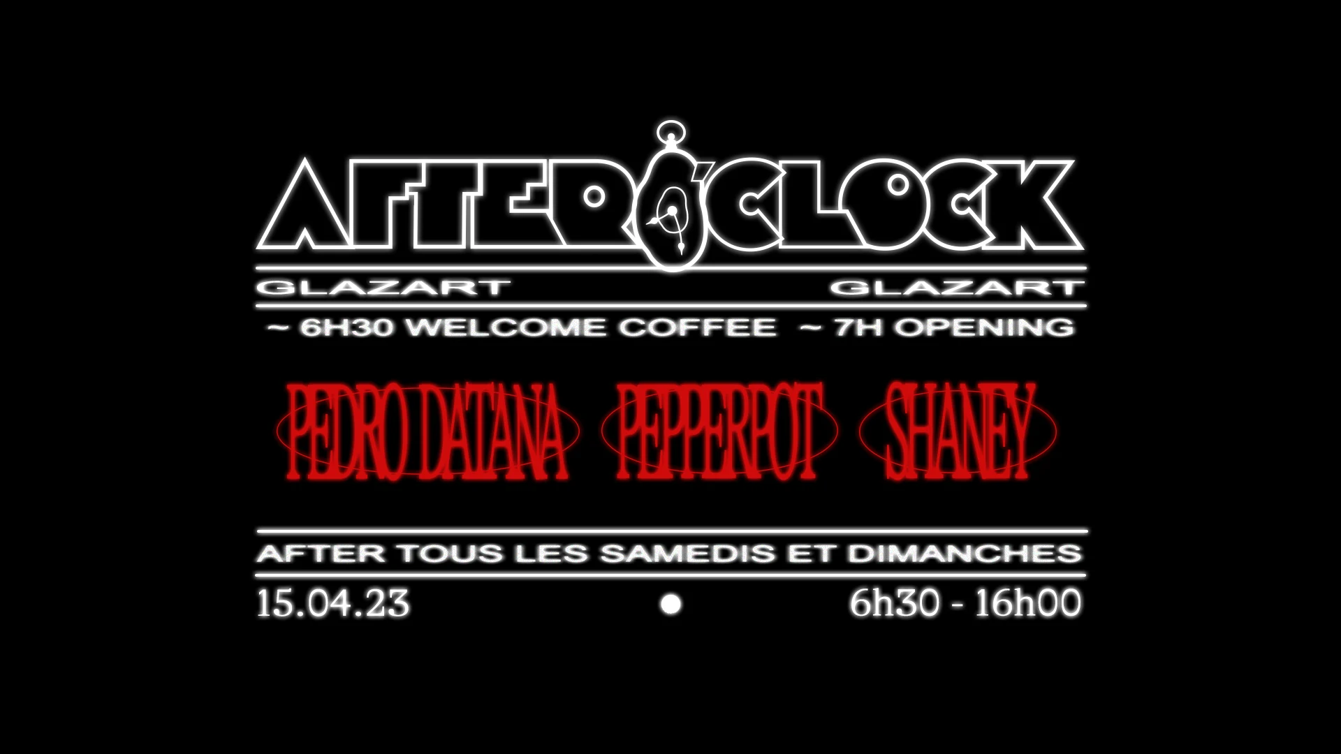After O'clock : Pedro Datana, Pepperpot, Shaney