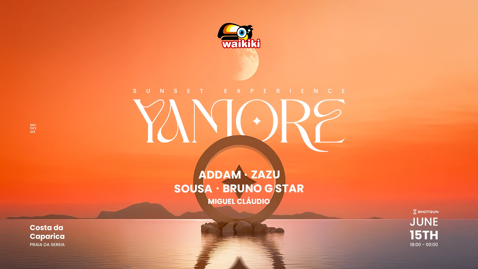 Yamore Invite Addam(Be) Waikiki Sunset Experience |June 15th
