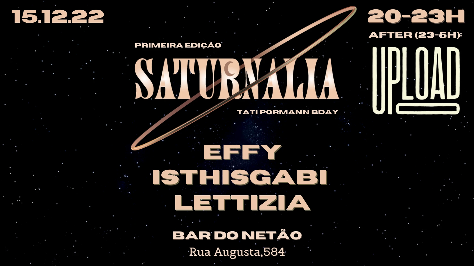 Saturnália - Primeira Edição
