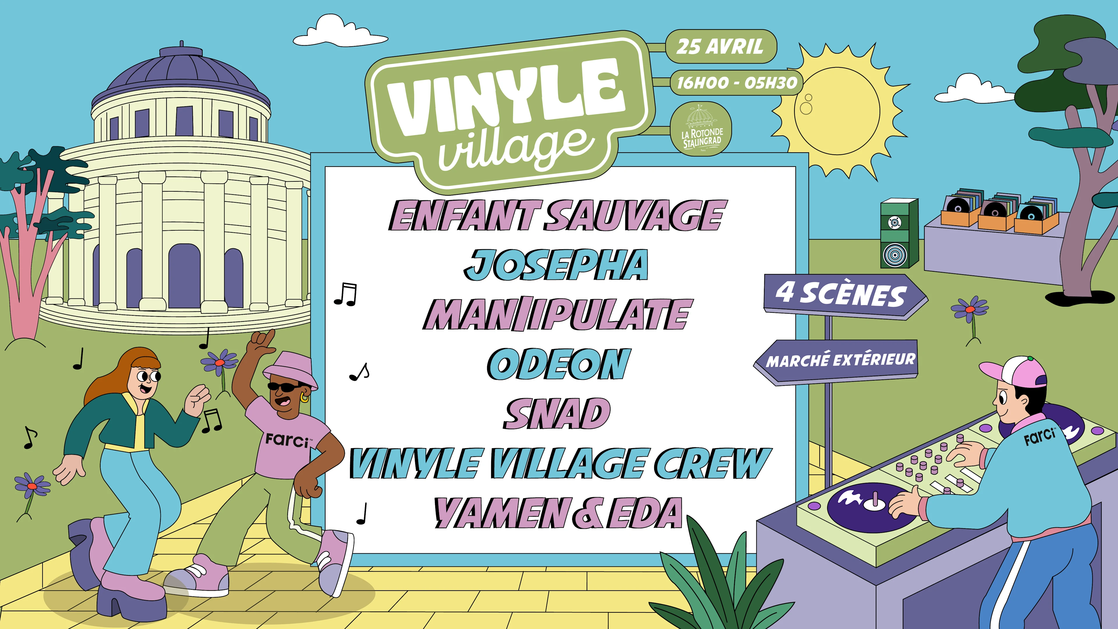 Places Dispo A L'entree - Vinyle Village - Man/Ipulate &More