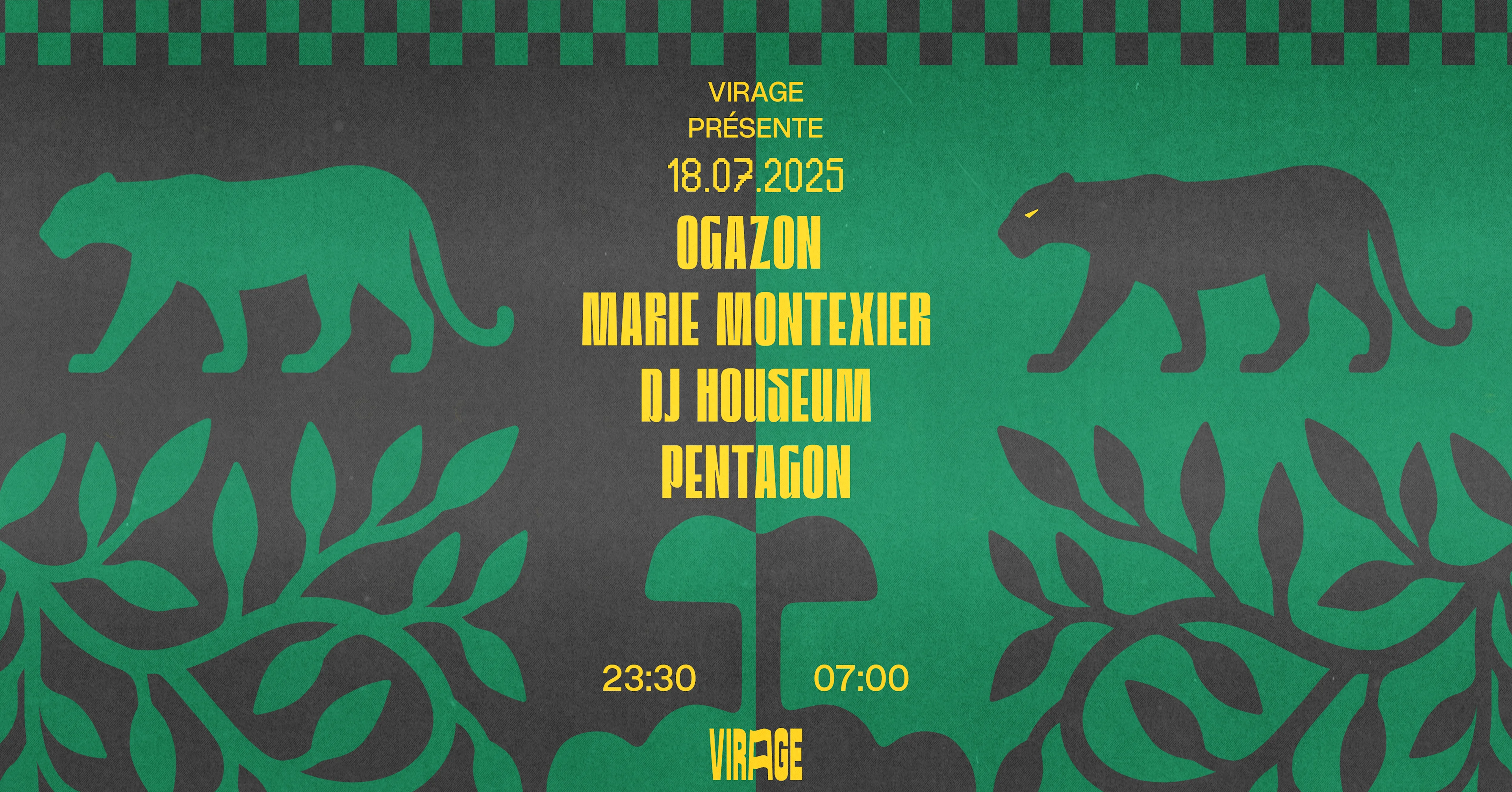 Houseum : Ogazón, Marie Montexier, Dj Houseum, Pentagon