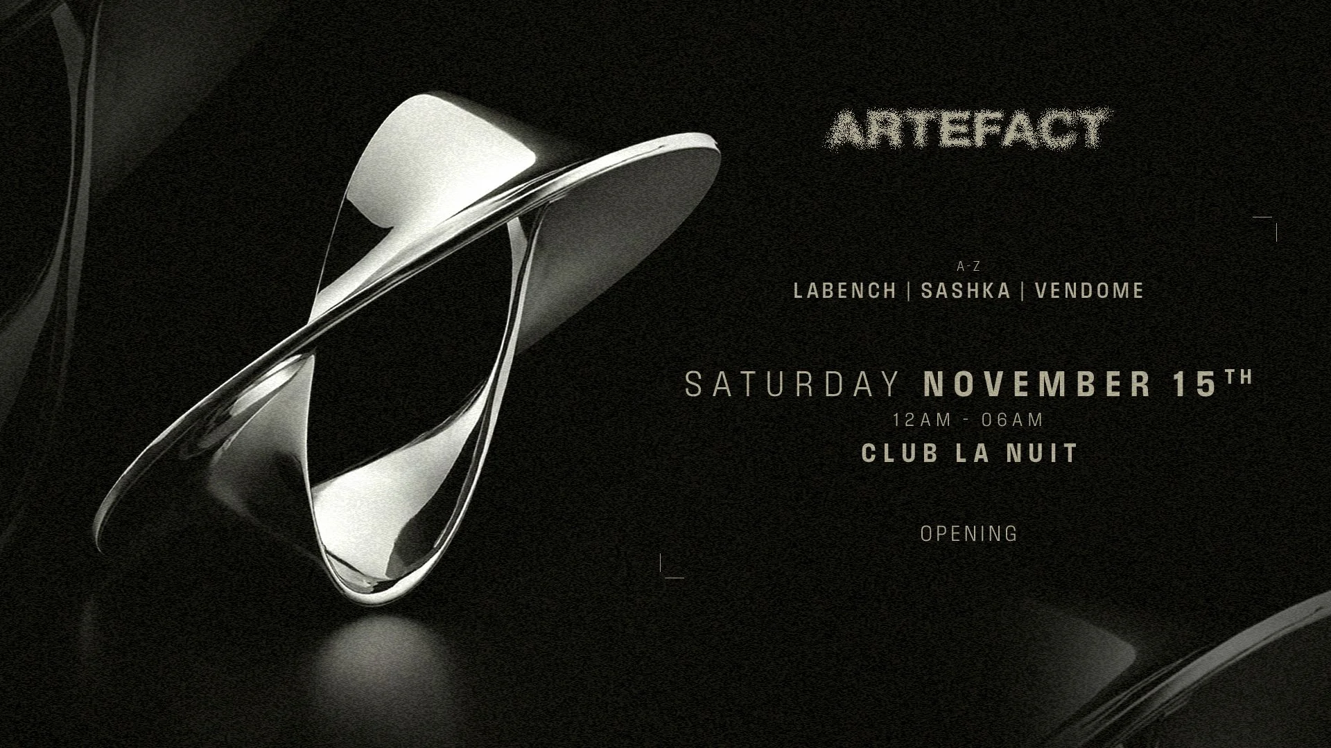 Artefact Opening: Sashka, Labench, Vendome