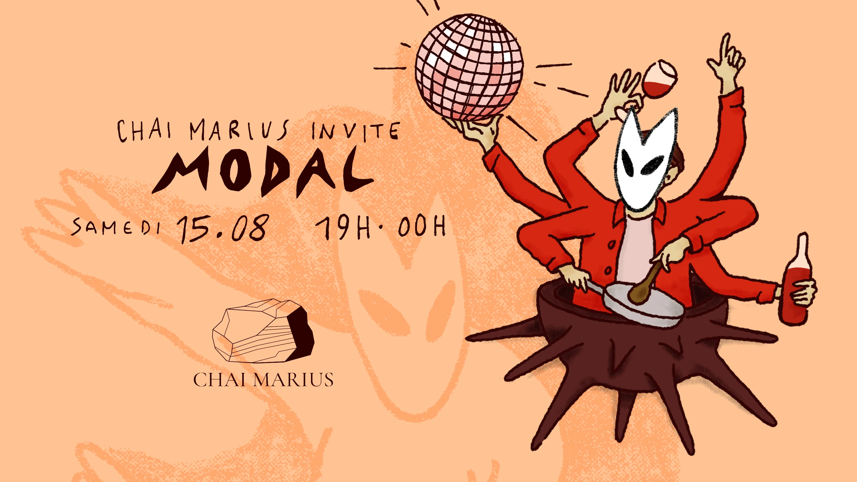 Chai Marius Invite Modal