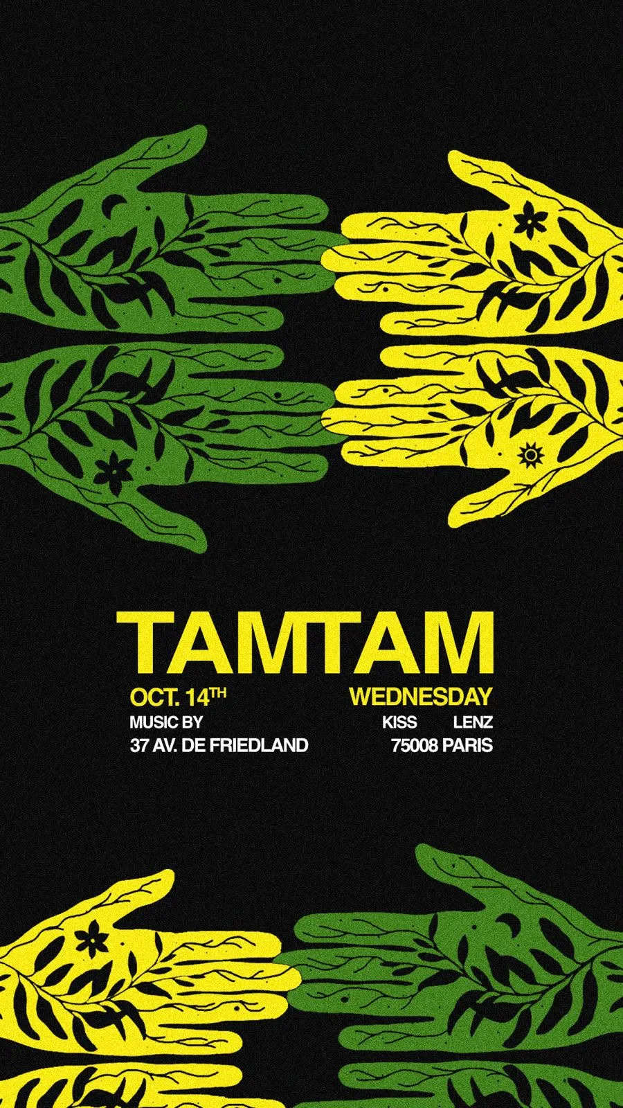 Mercredi 14 Octobre - Tam Tam