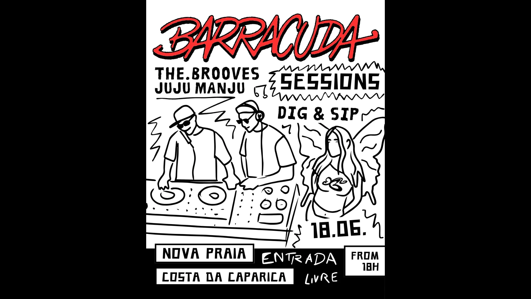 Dig & Sip By The.Brooves - Barracuda Sessions 18/06/2025