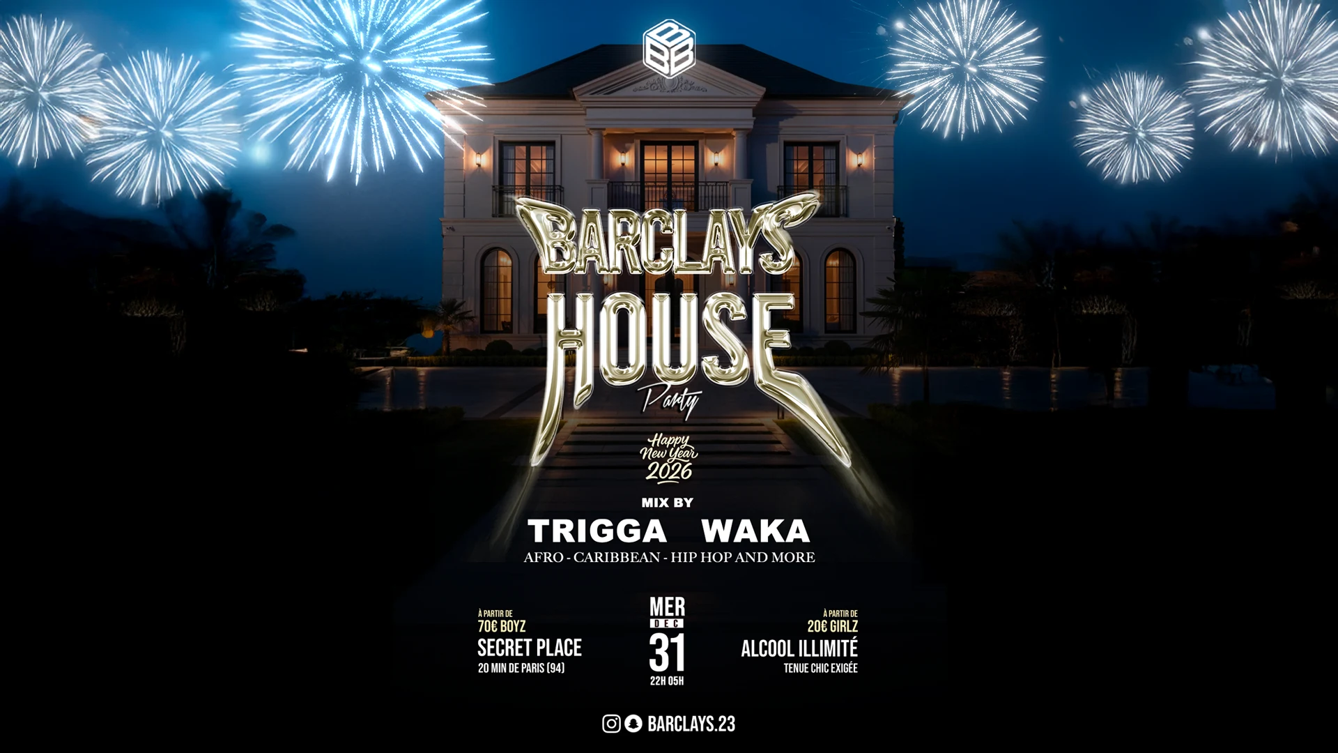 Barclays House Party #14 – Happy New Year
