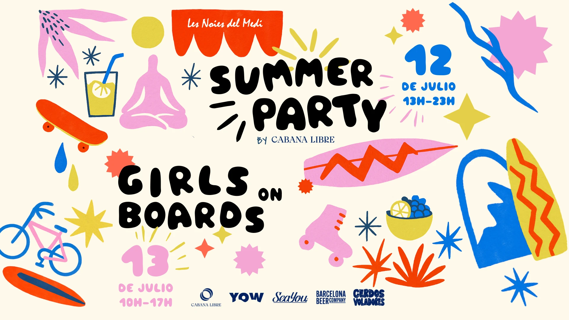 Les Noies Del Medi Summer Party