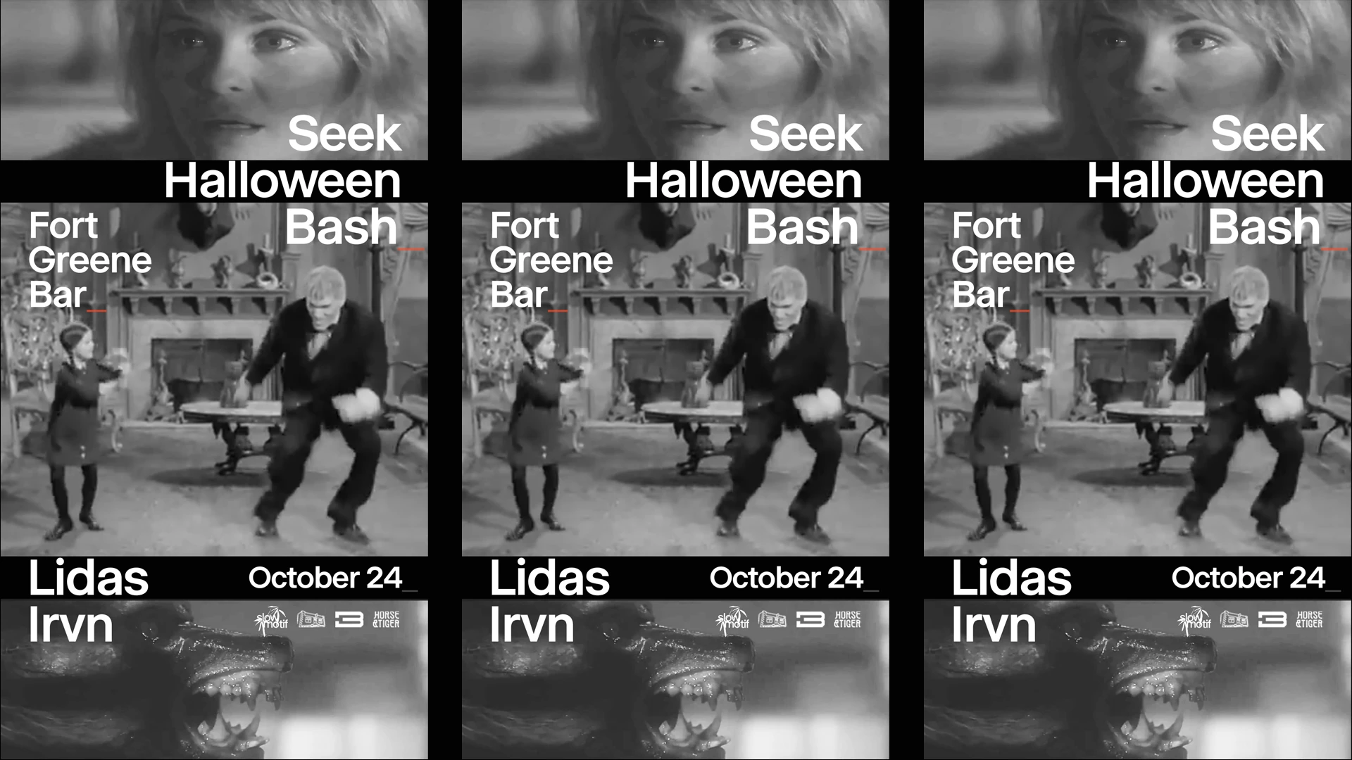 Lidas + Irvn / Seek Halloween Bash By Slowmotif