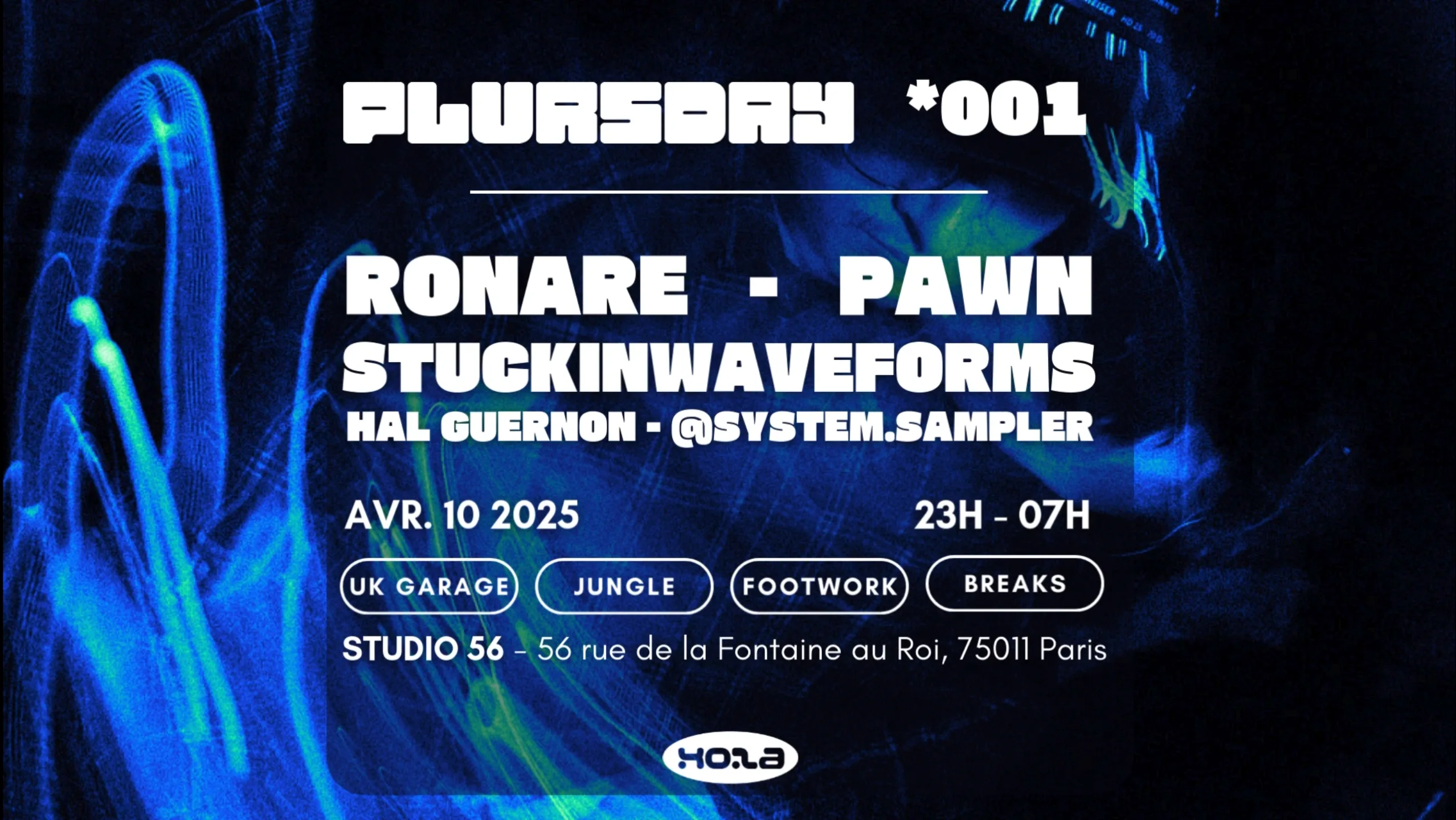 Plursday - Kora Invite Deeper Horizons, Ronare & Pawn