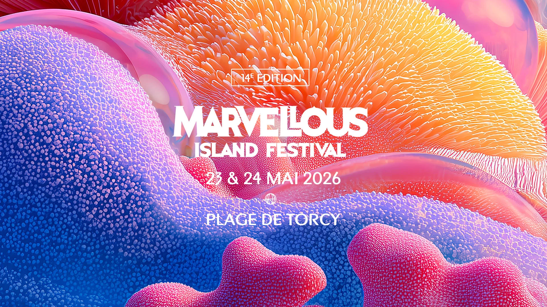Marvellous Island Festival • 23 & 24 Mai 2026 • 14e Édition