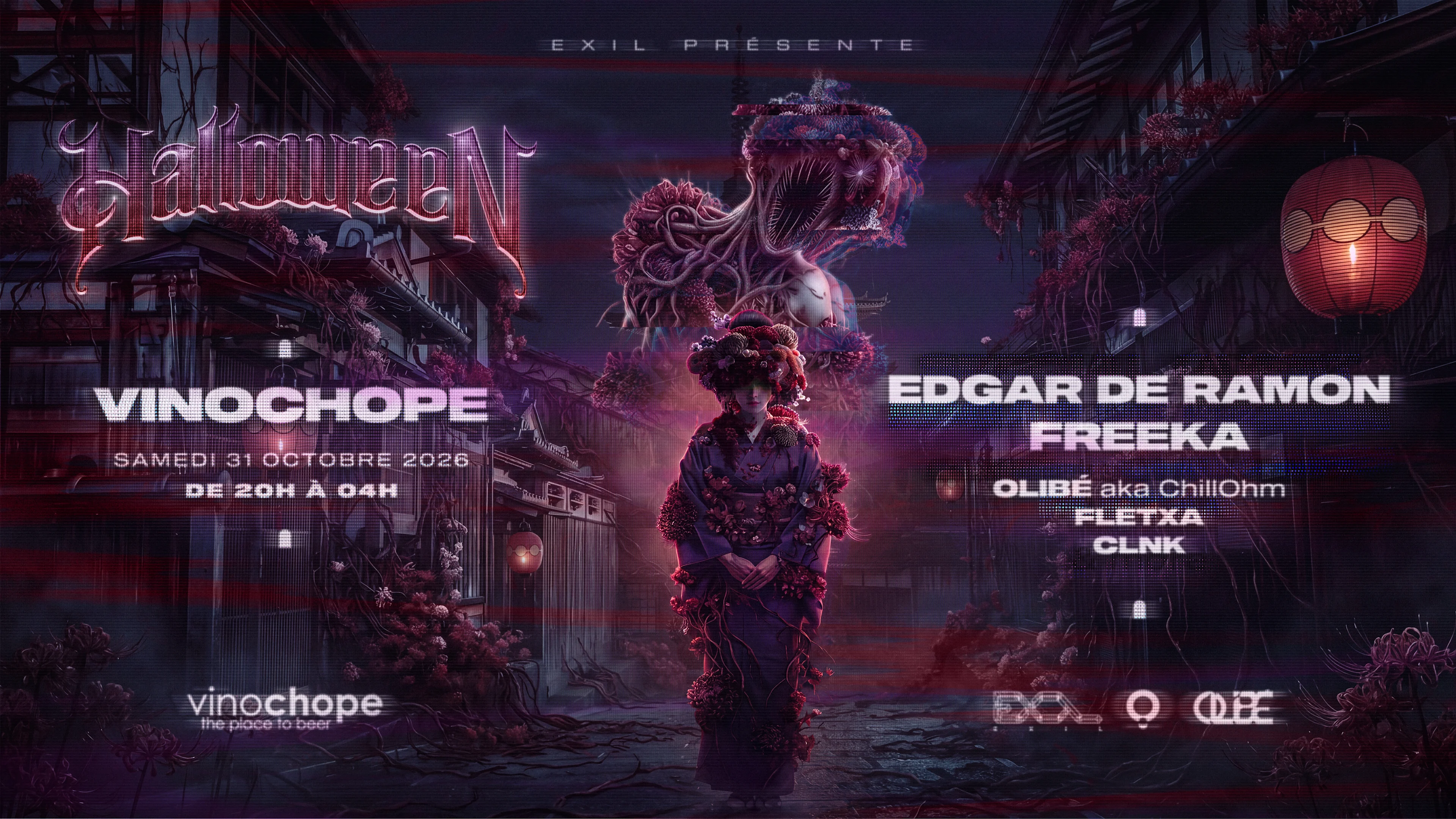 Halloween X Exil X Vinochope