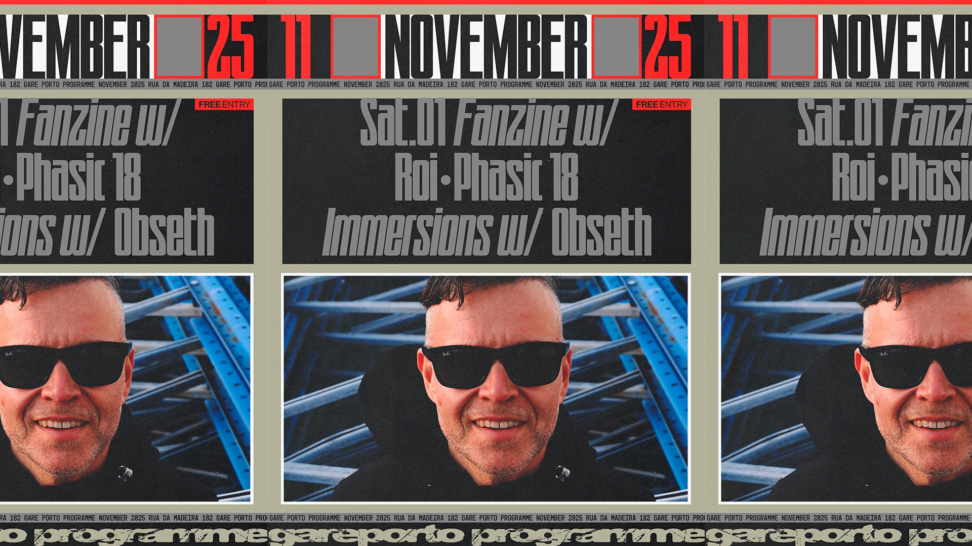 Fanzine W/ Roi, Phasic 18, Immersions W/ Obseth (Free Entry)