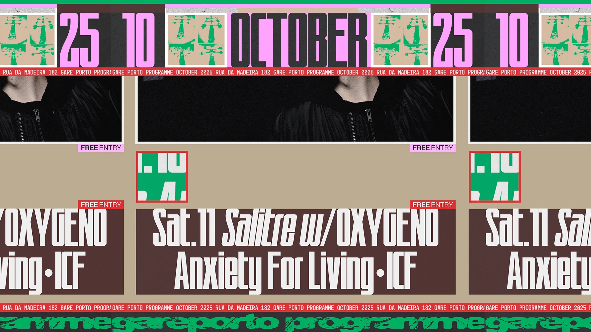 Salitre With Oxygeno, Anxiety For Living, Icf (Free Entry)