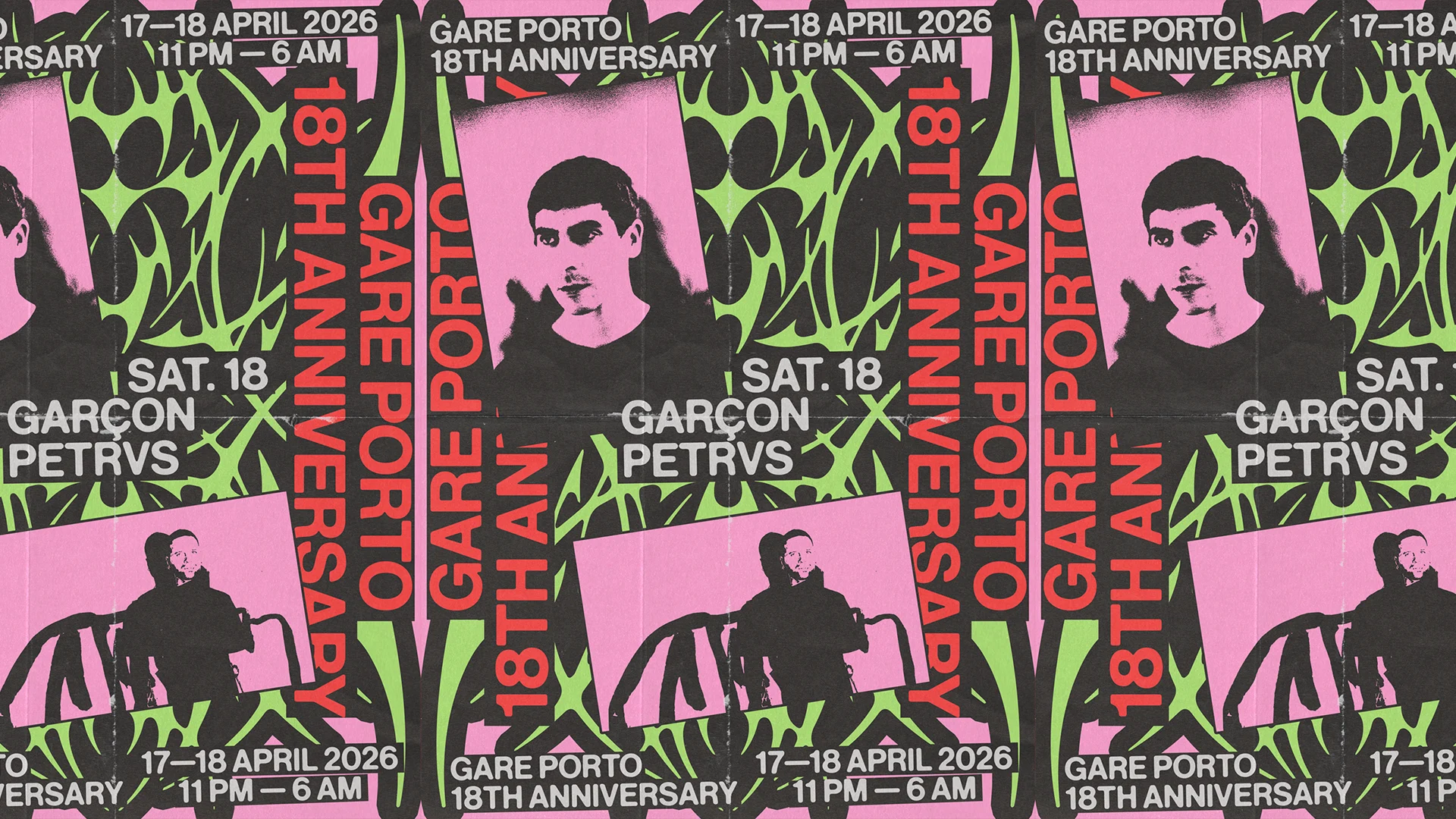 18th Anniversary Of Gare Porto With Garçon, Petrvs