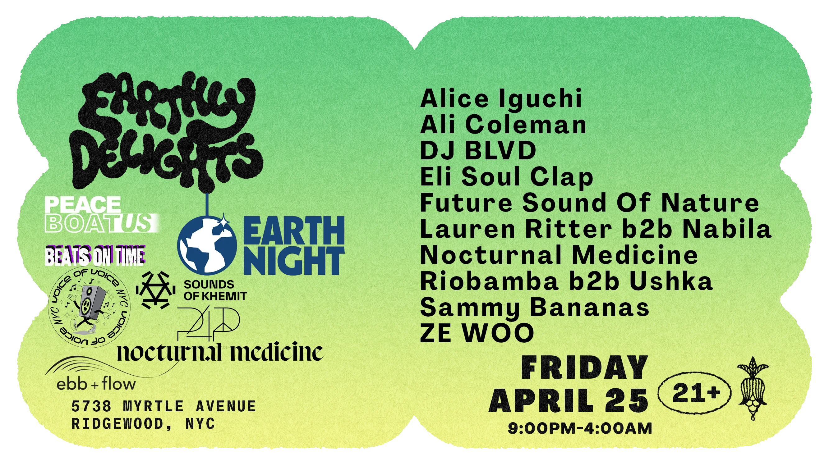 Djs For Climate Action Presents: Earth Night 2025