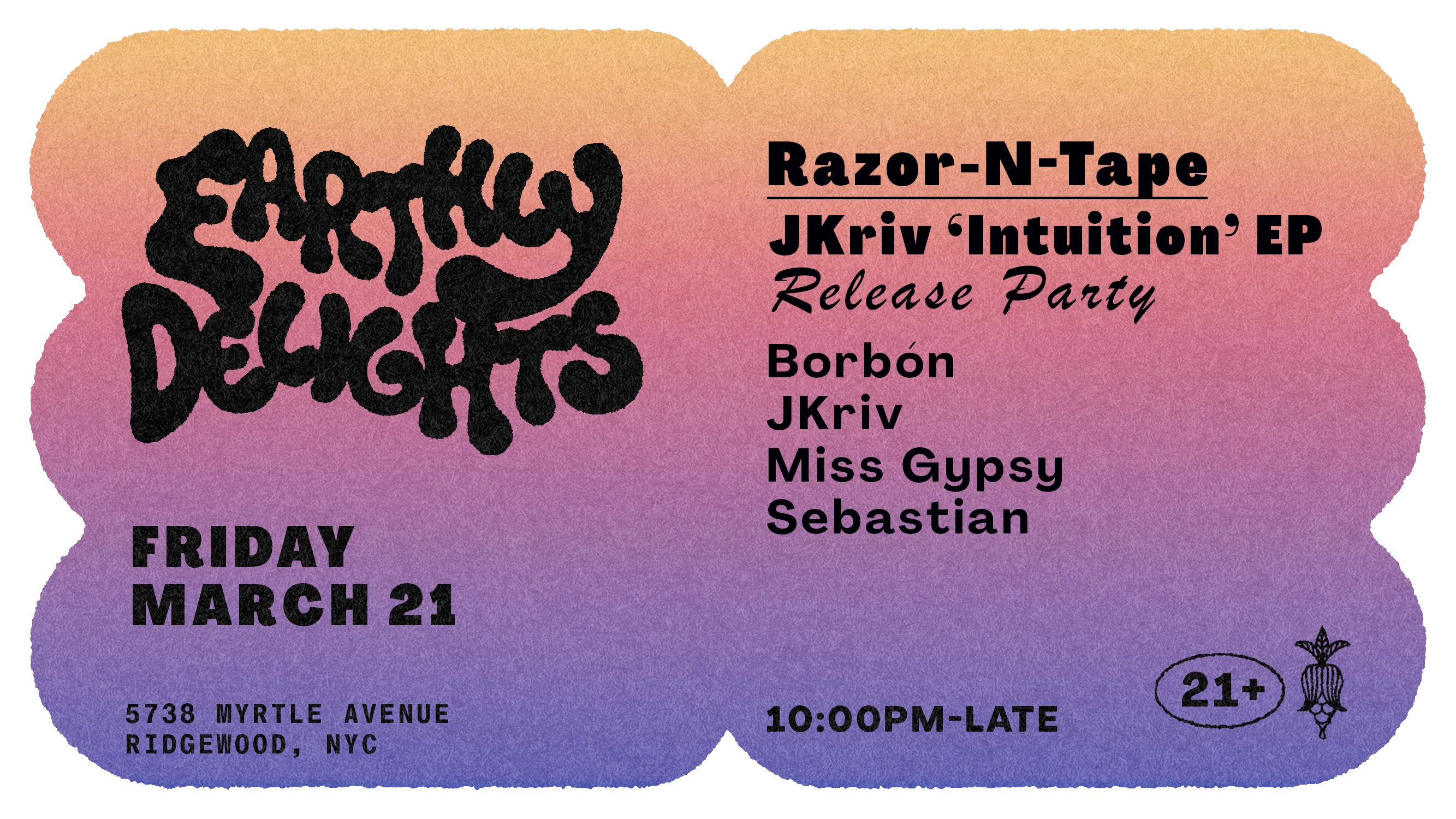 Razor-N-Tape Presents: Jkriv 'intuition' Ep Release Party