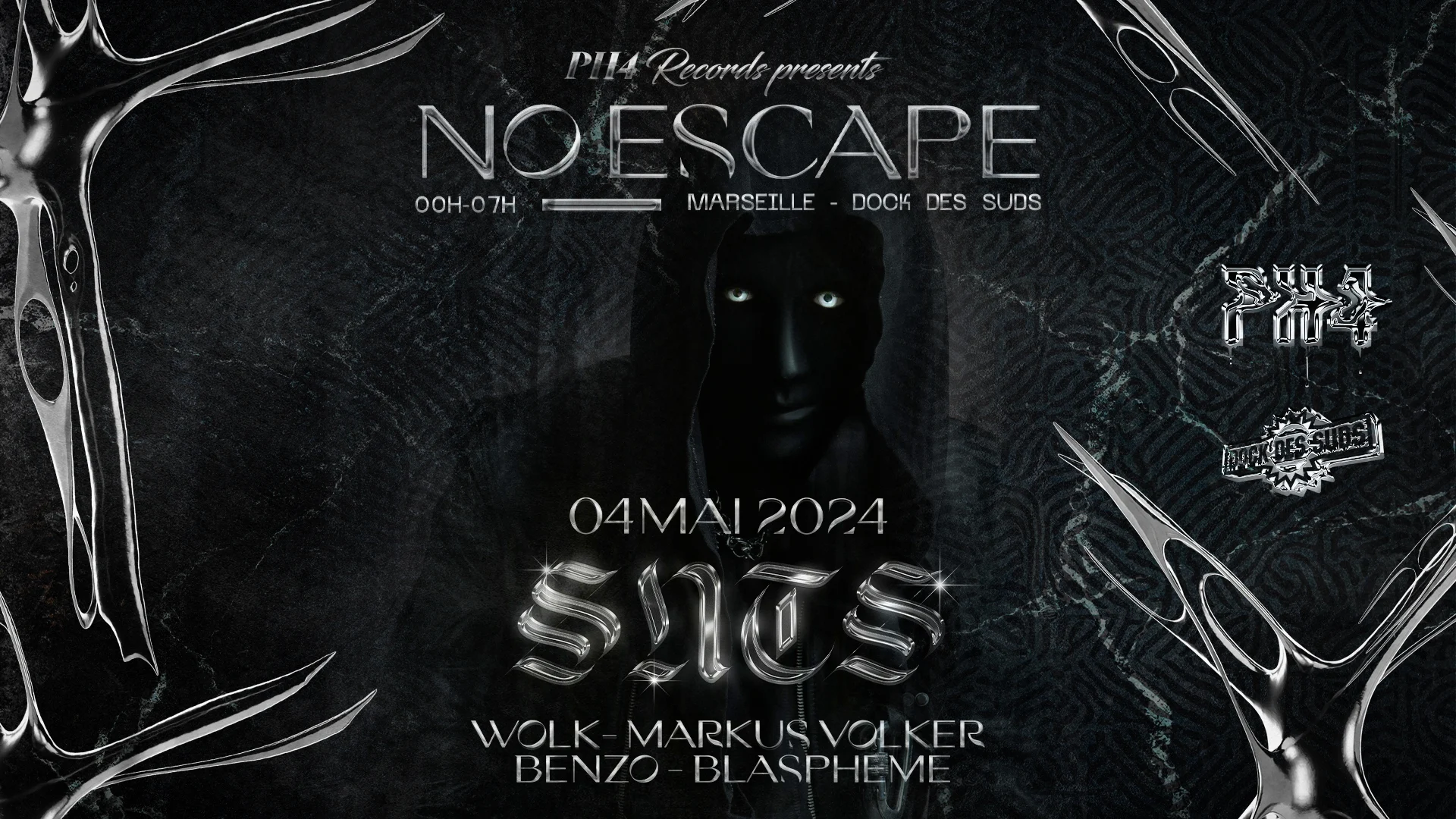 No Escape W/ Snts    Ph4 Records