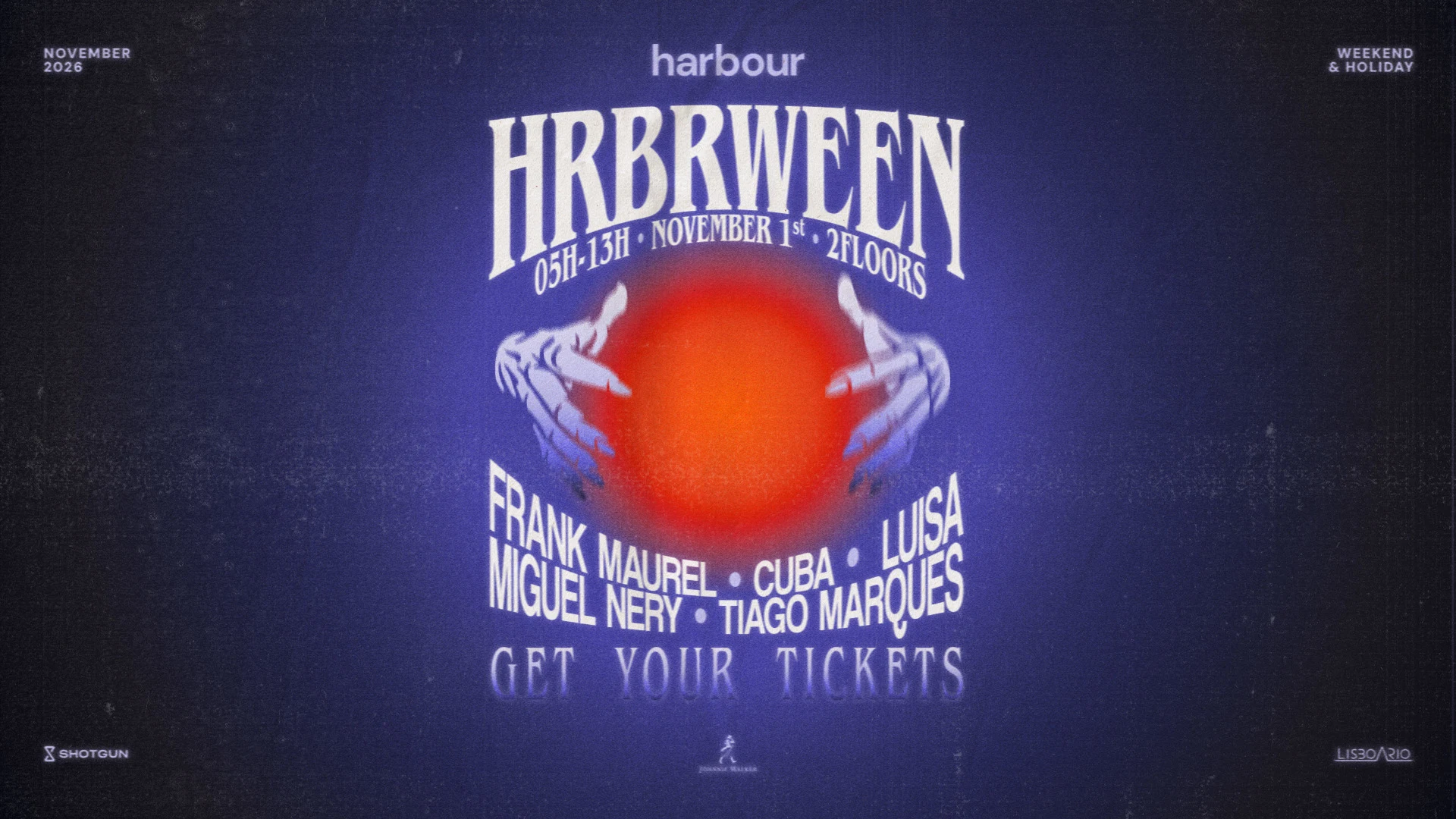 Harbour Halloween Party 05h-13h 2 Floors