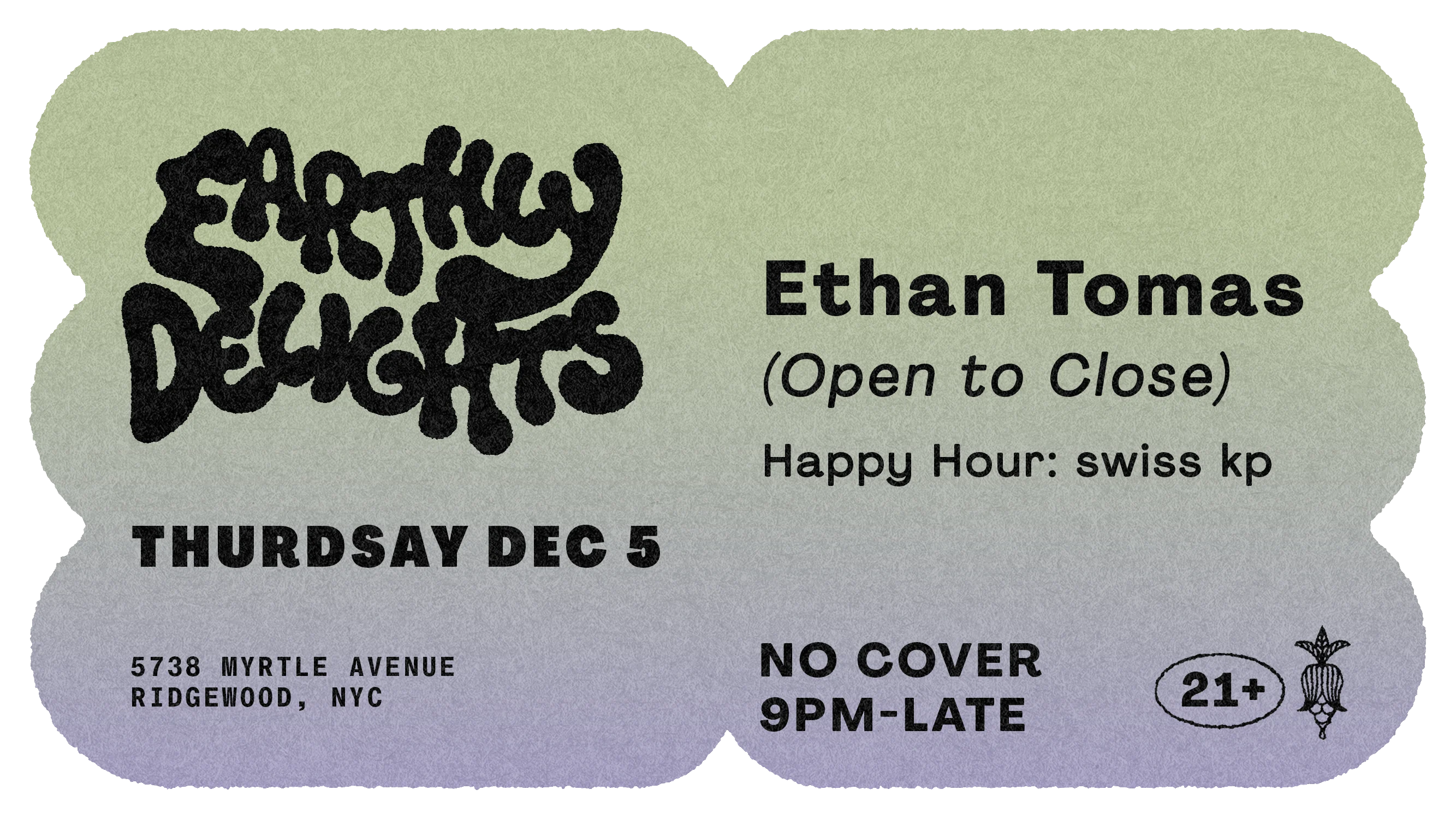 Ethan Tomas {Open To Close}