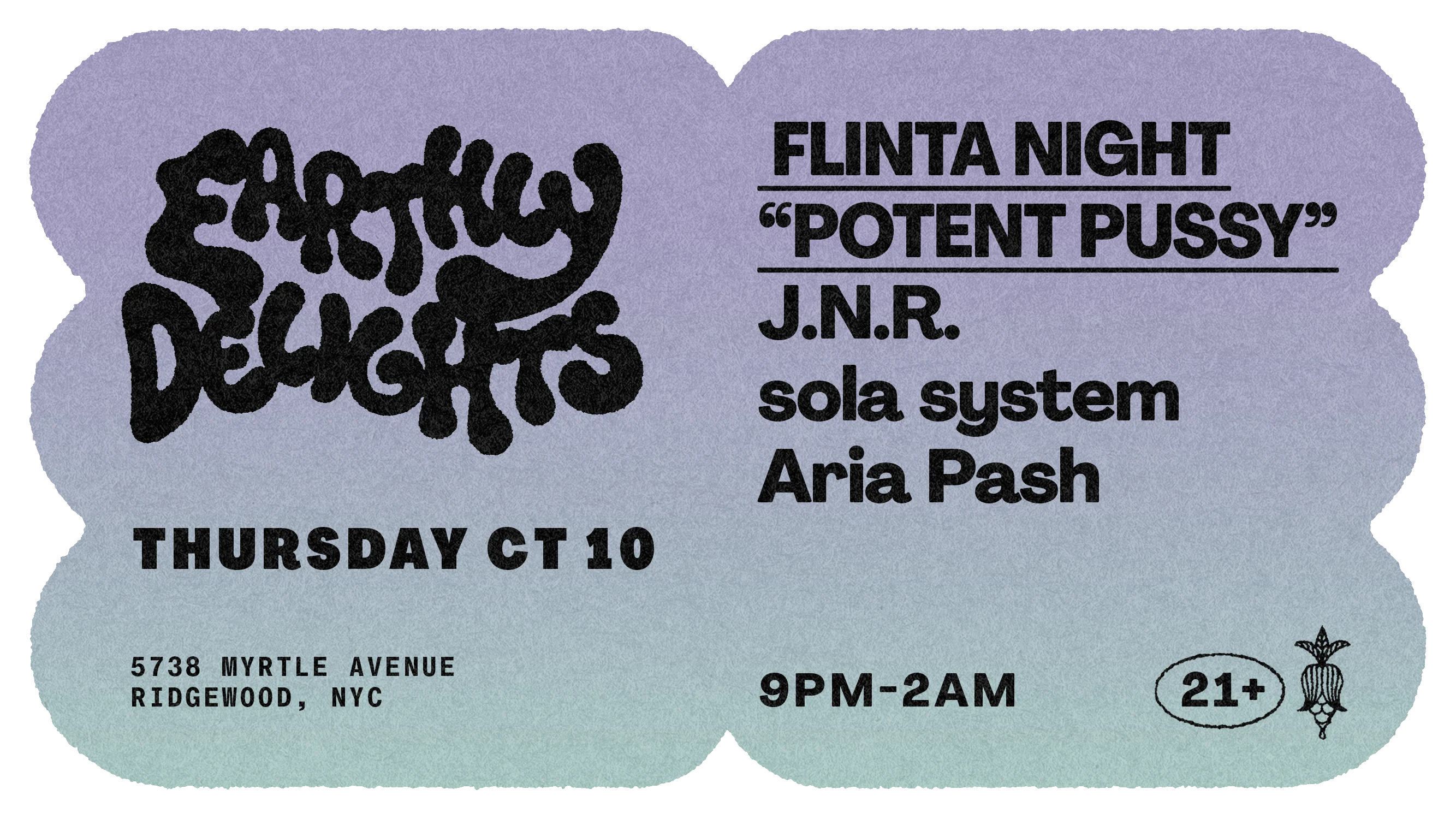 Flinta | Potent Pussy - J.N.R., Sola System, Aria Pash