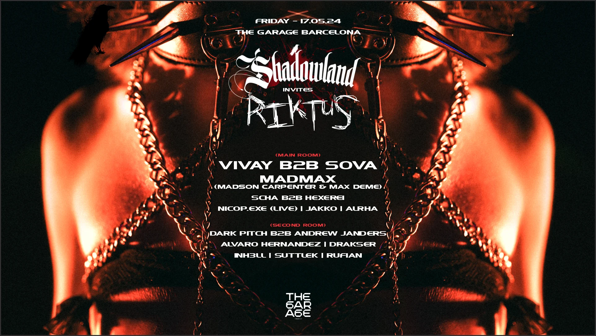 Shadowland X Riktus Vivay, Sova,Madson Carpenter Y More