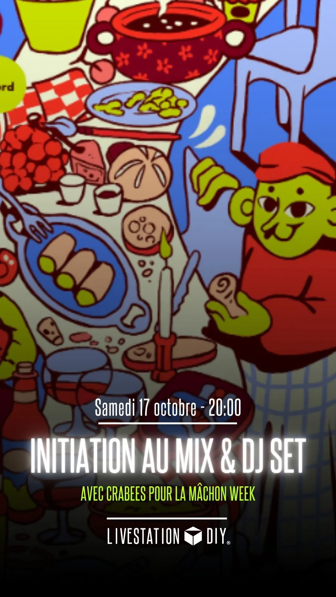 Mâchon Week - Initiation Au Mix & Dj Set Avec Crabees