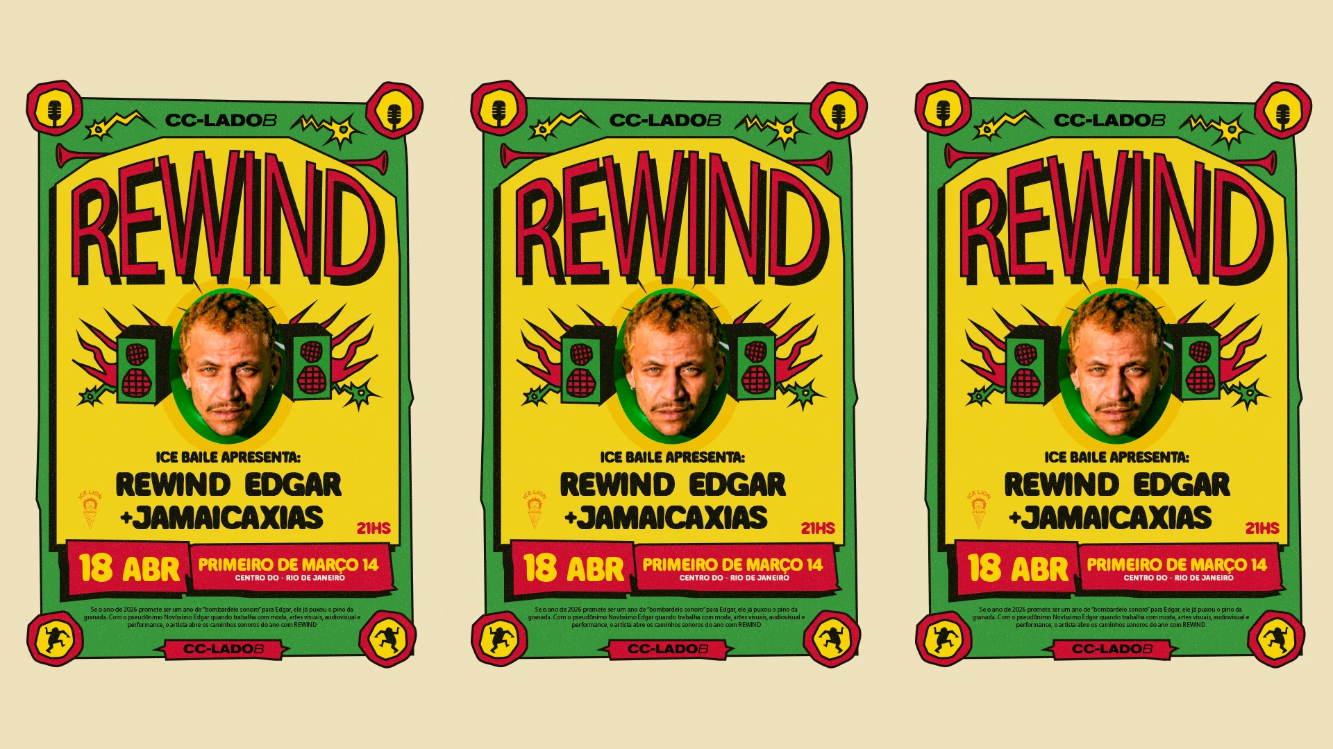 Edgar [Show Rewind] + Jamaicaxias