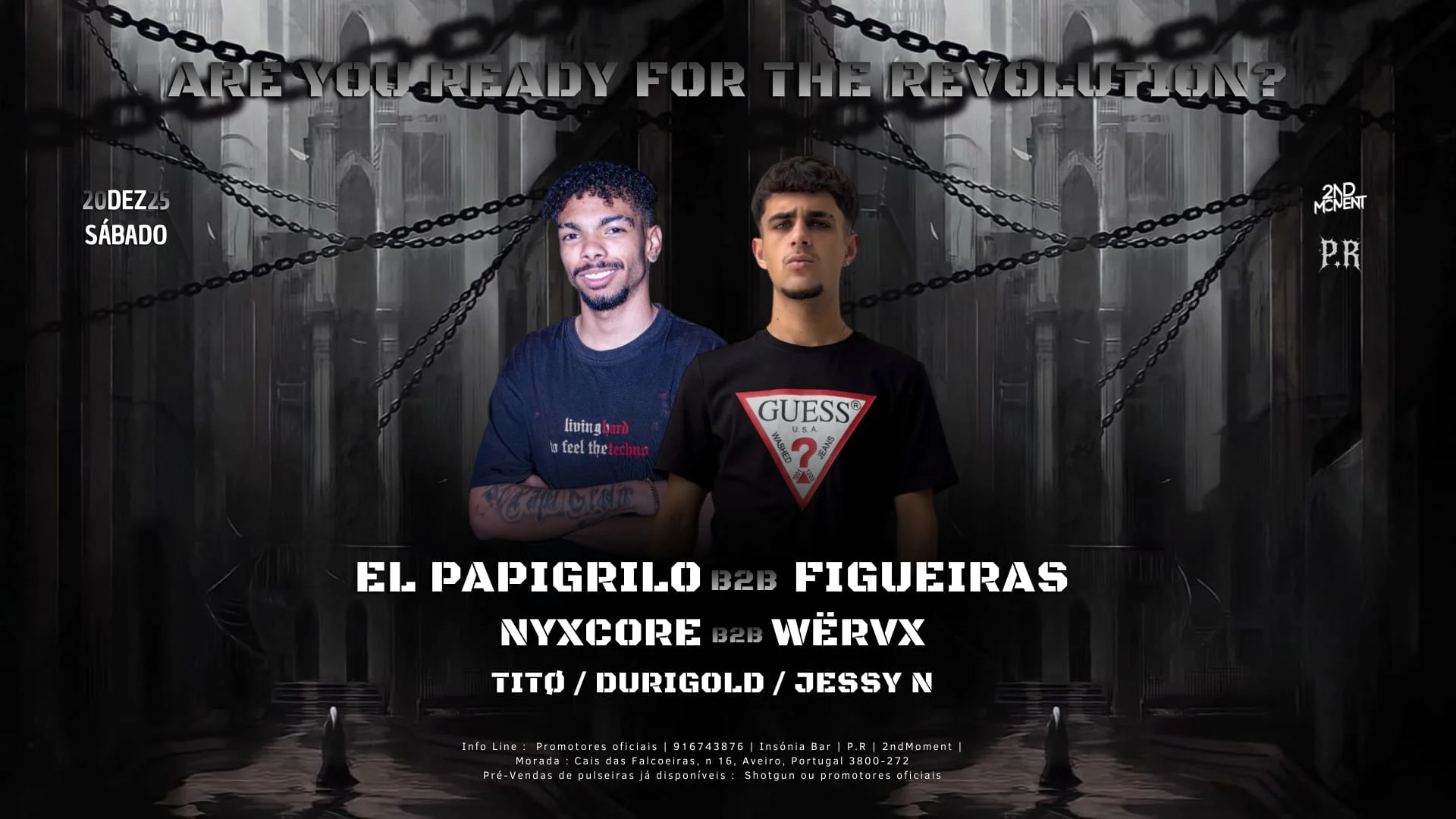El'papigrilo B2b Figueiras & Guest's At Insonia Club-Aveiro
