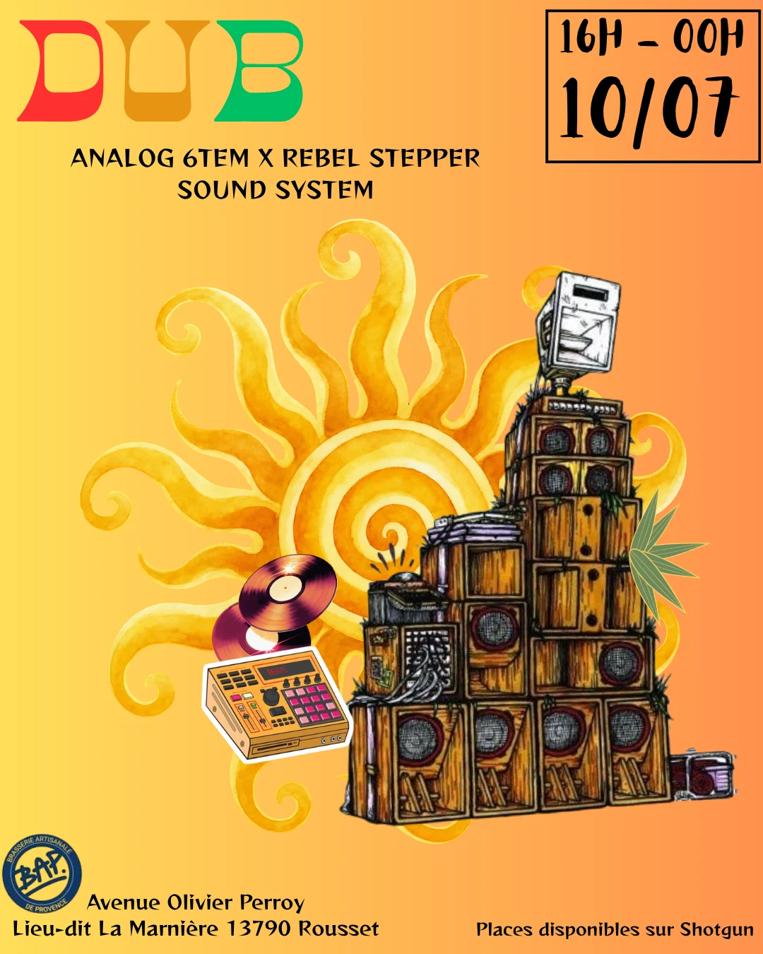 Dub - Analog 6tem X Rebel Stepper